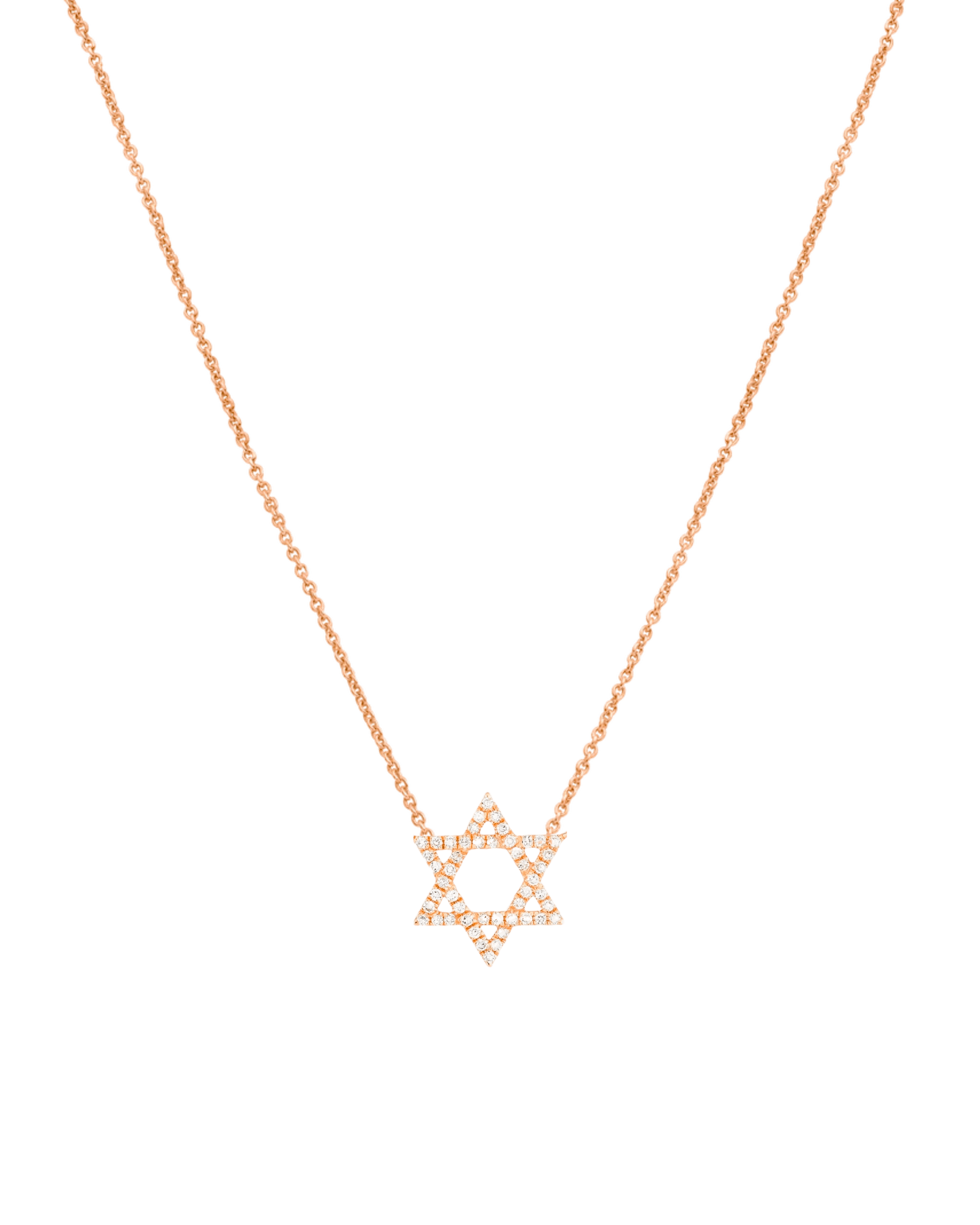 Star of David Necklace - 18K Gold Vermeil Necklaces magal-dev 