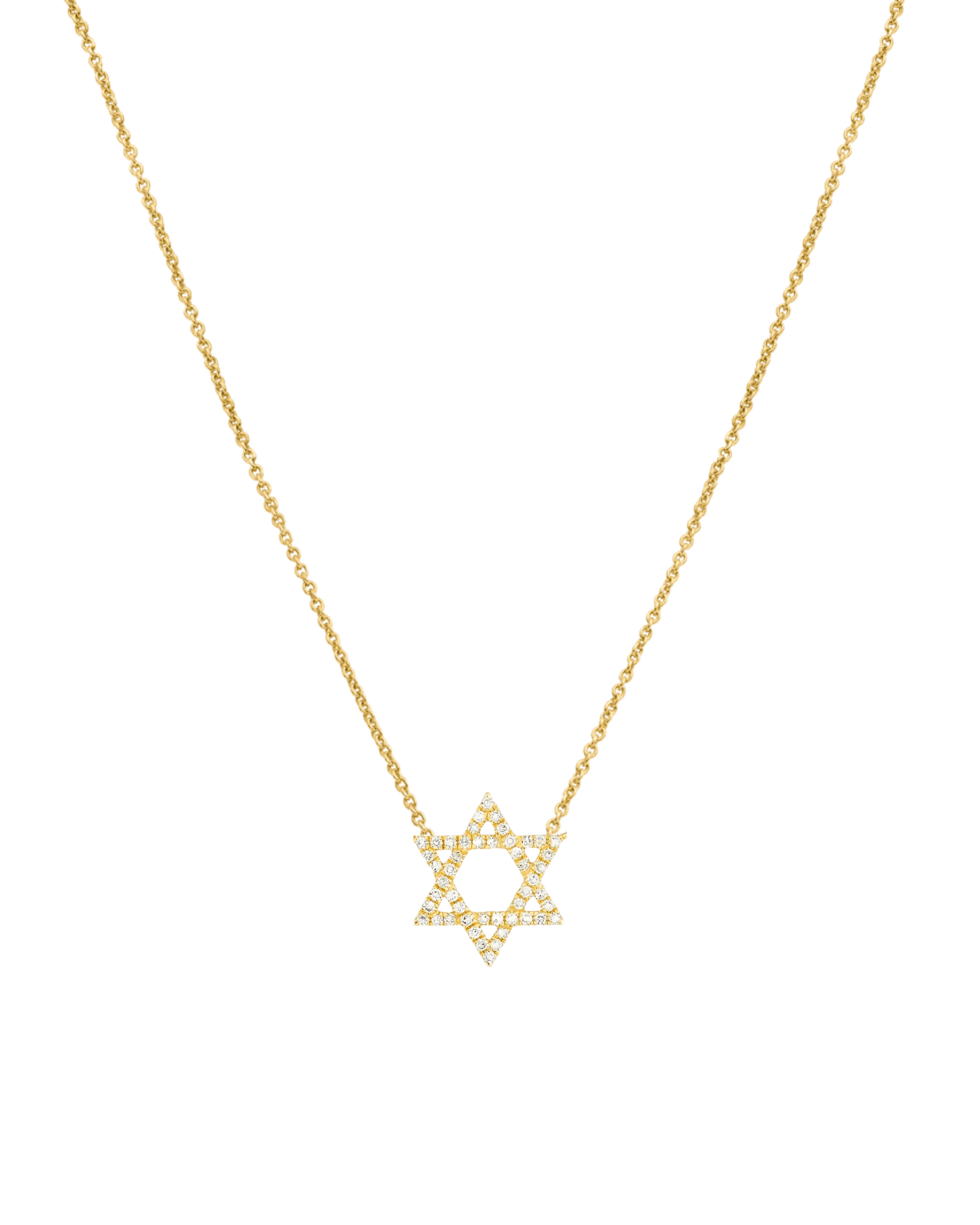 Star of David Necklace - 925 Sterling Silver Necklaces magal-dev 