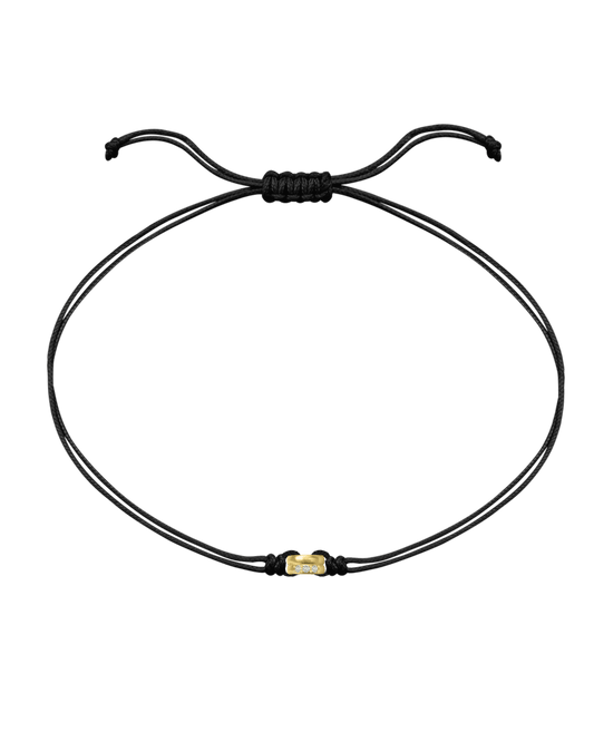 The Diamond Rings of Love - 18K Gold Vermeil Bracelets magal-dev Black 