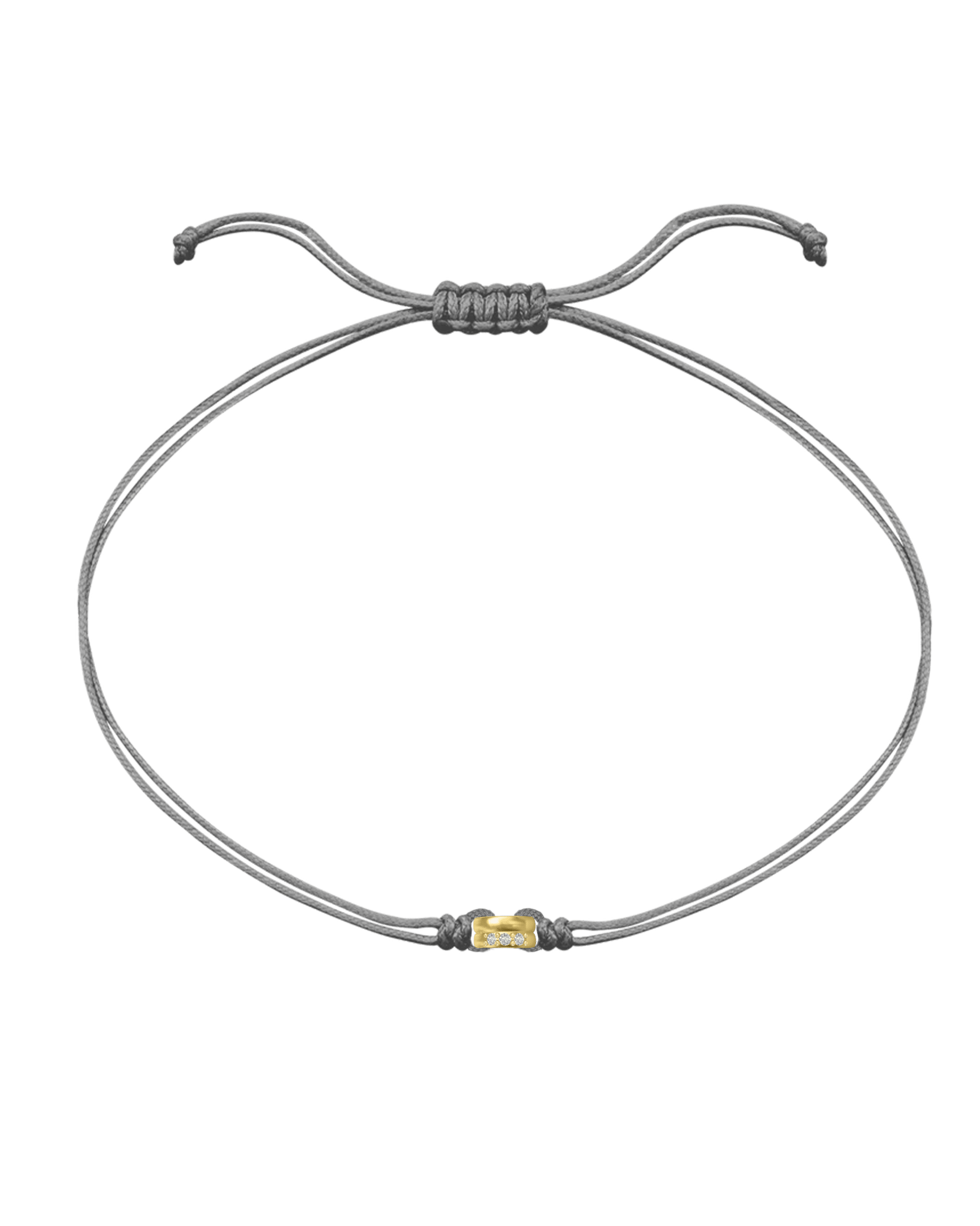 The Diamond Rings of Love - 18K Gold Vermeil Bracelets magal-dev Grey 