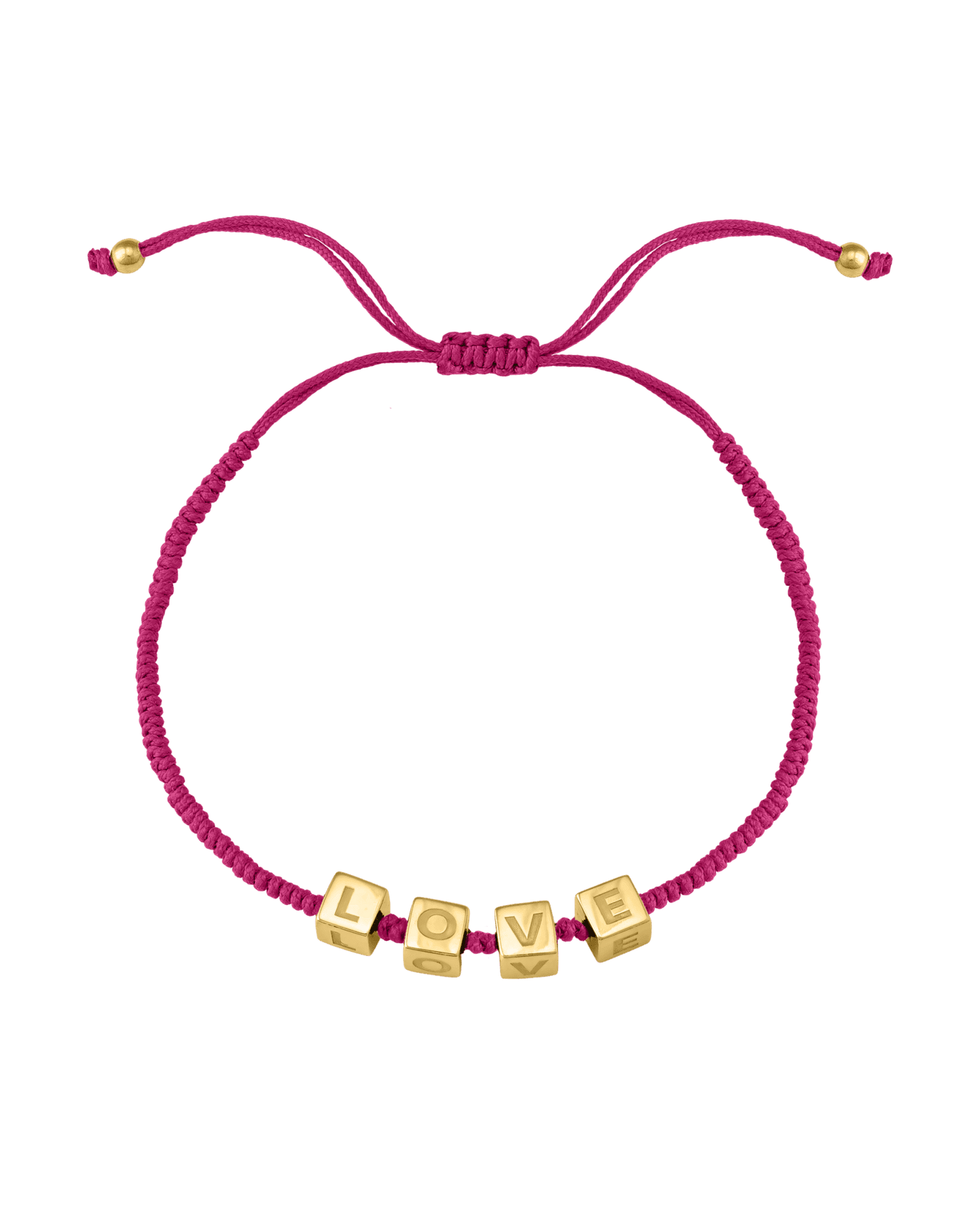 Bracelet Mes Cubes d'Enfance - Or Jaune Plaqué 18 carats Bracelets magal-dev Flamingo 1 