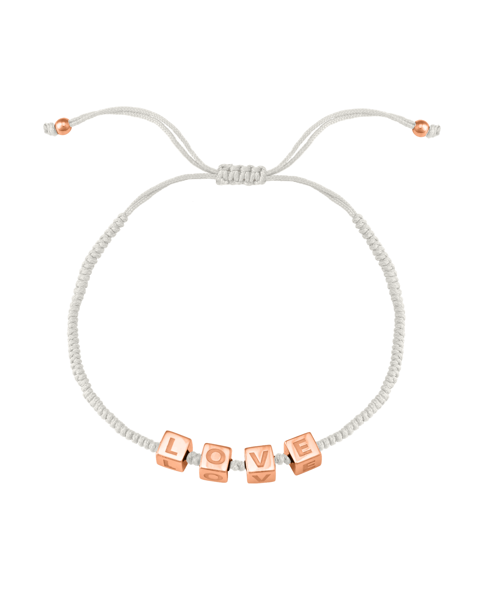 Bracelet Mes Cubes d'Enfance - Or Rose Plaqué 18 carats Bracelets magal-dev Perle 1 