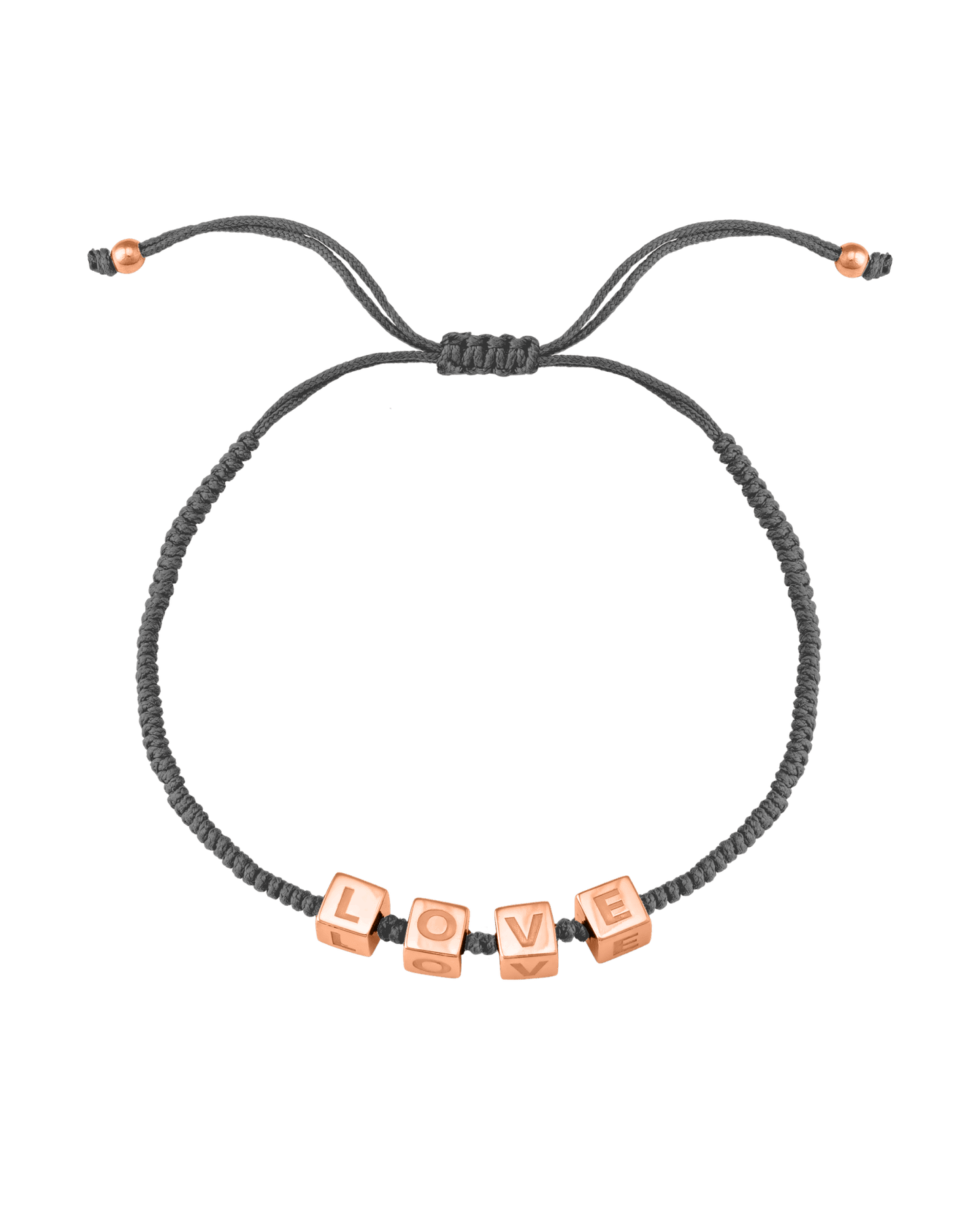 Bracelet Mes Cubes d'Enfance - Or Rose Plaqué 18 carats Bracelets magal-dev Gris 1 