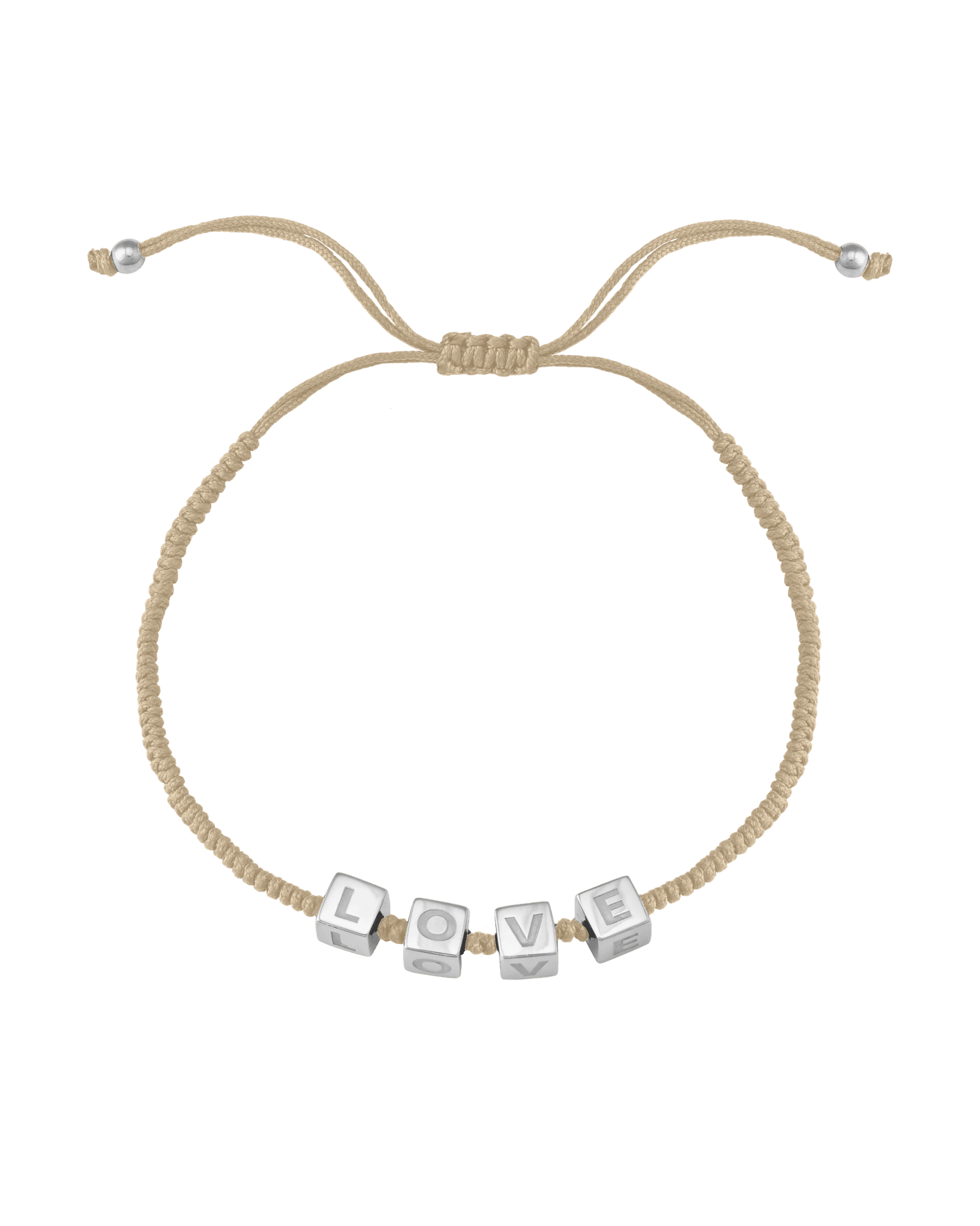 Bracelet Mes Cubes d'Enfance - Argent 925 Bracelets magal-dev Beige 1 