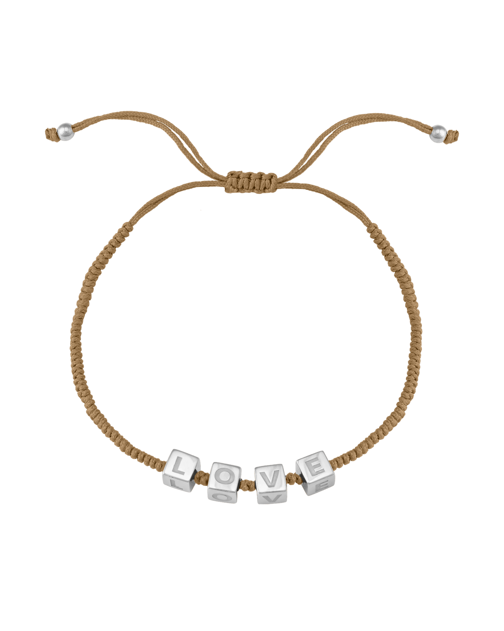 Bracelet Mes Cubes d'Enfance - Argent 925 Bracelets magal-dev Camel 1 