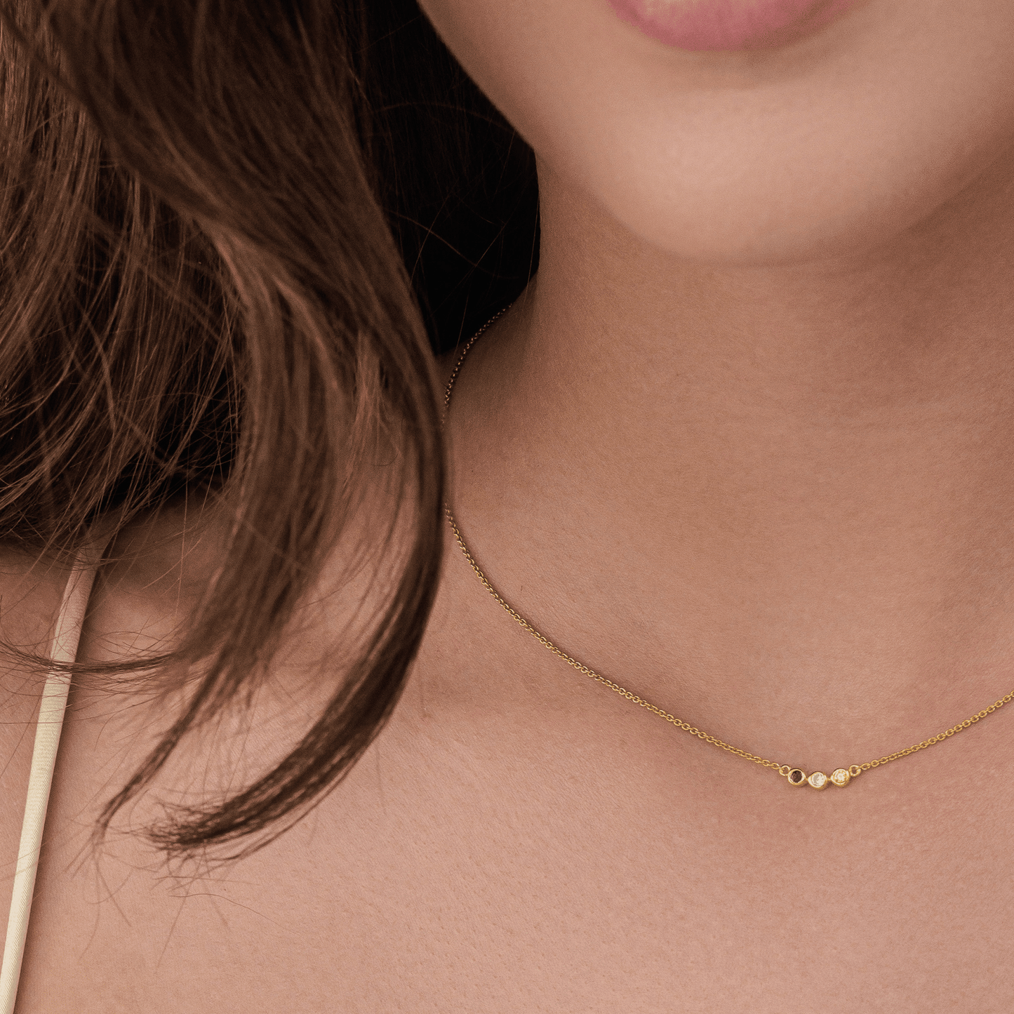 Collier Pierres de Naissance - Or Jaune Plaqué 18 carats Necklaces Gold Vermeil 