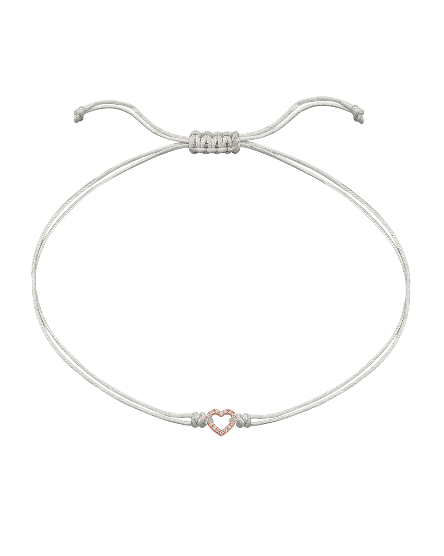 Le String of Love Mon Coeur - Or Rose 14 carats Bracelets magal-dev Perle 