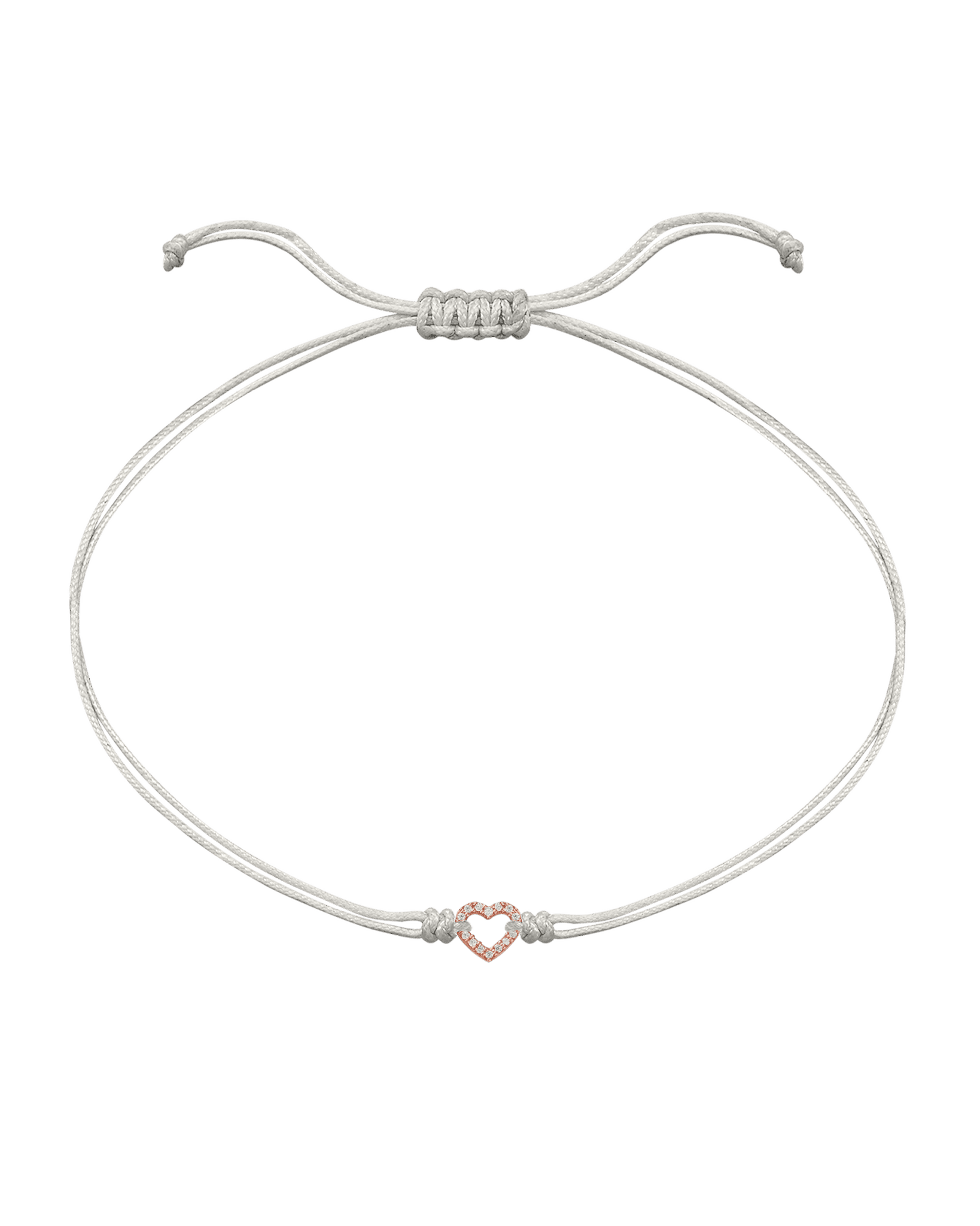 Le String of Love Mon Coeur - Or Rose 14 carats Bracelets magal-dev Perle 