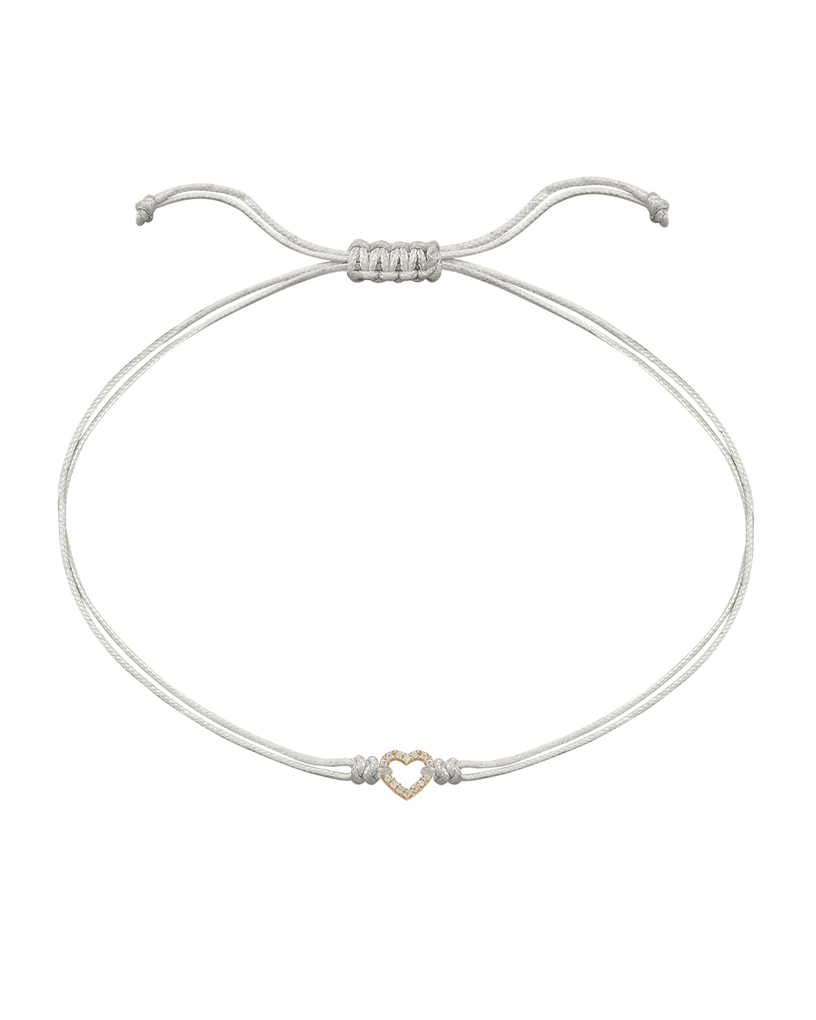 Le String of Love Mon Coeur - Or Jaune 14 carats Bracelets magal-dev Perle 