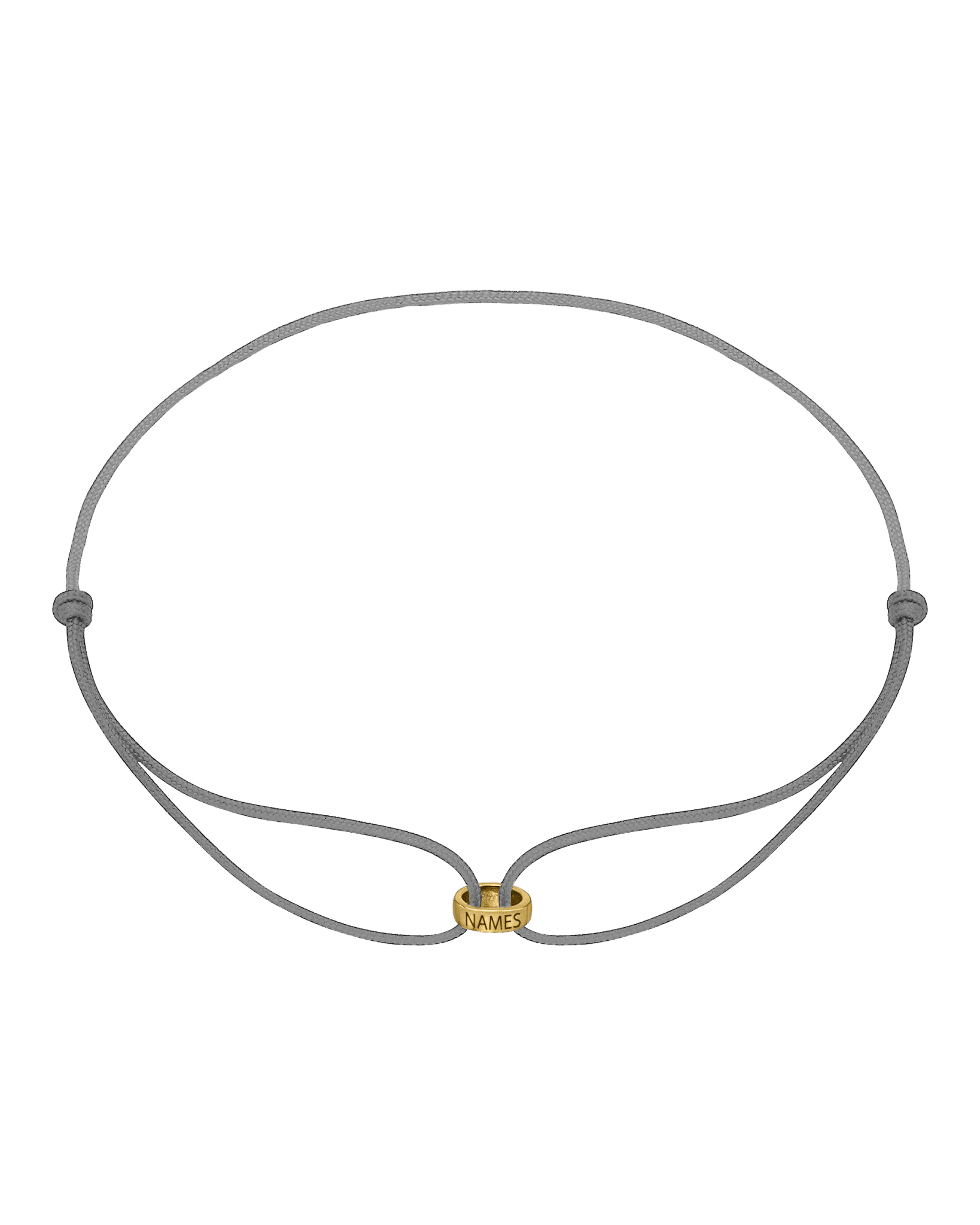 Men's Forever Engravable Link(s) Bracelet - 18K Gold Vermeil Bracelets magal-dev Grey 1 Link 