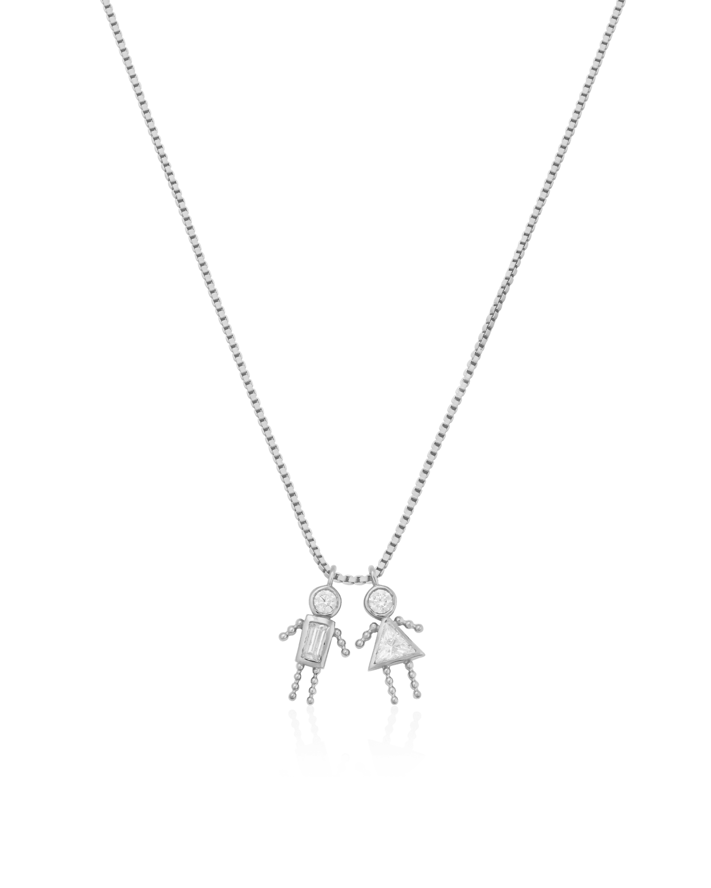 Mini Me Collier - Argent 925 Necklaces magal-dev 1 40cm 