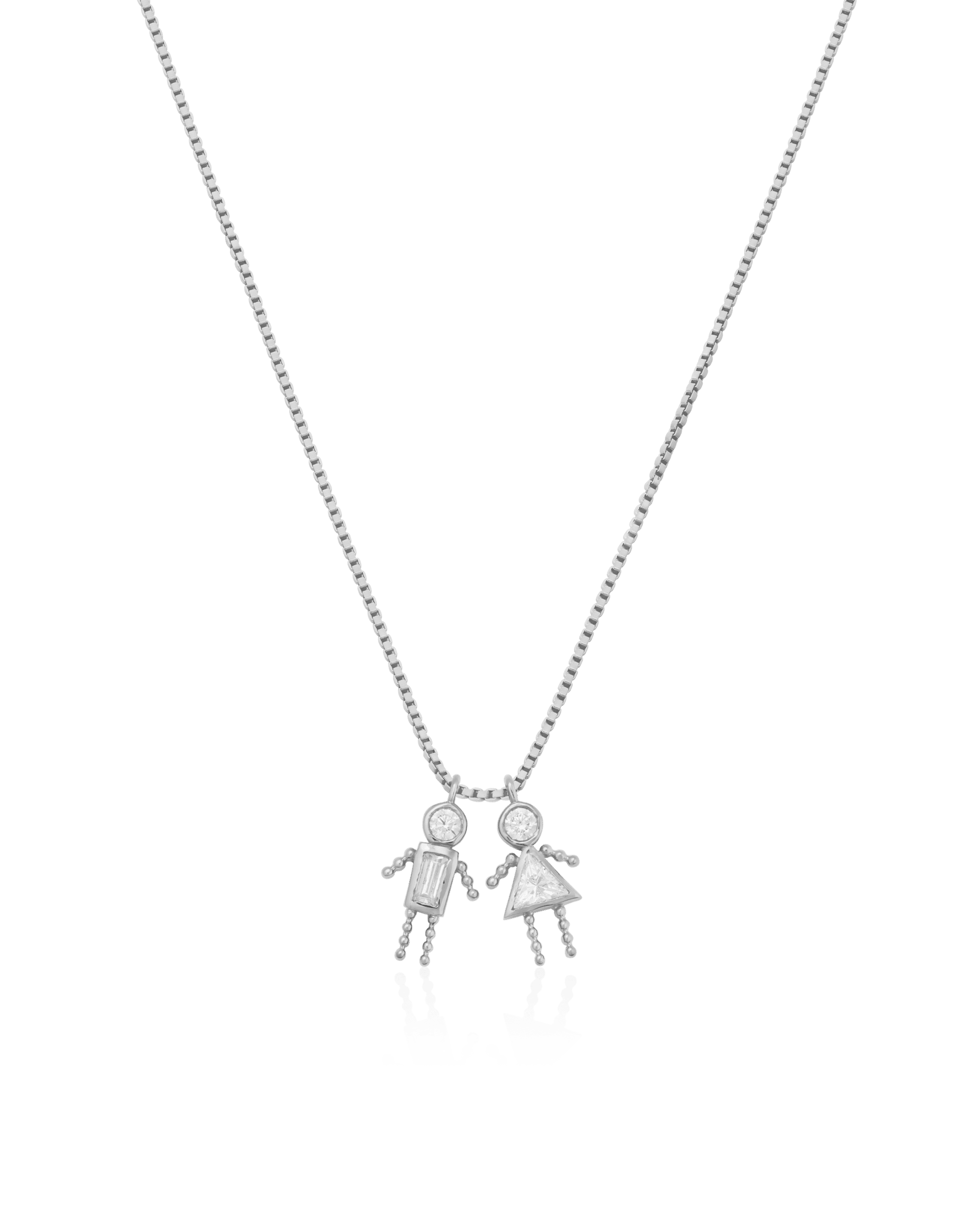 Mini Me Collier - Argent 925 Necklaces magal-dev 1 40cm 
