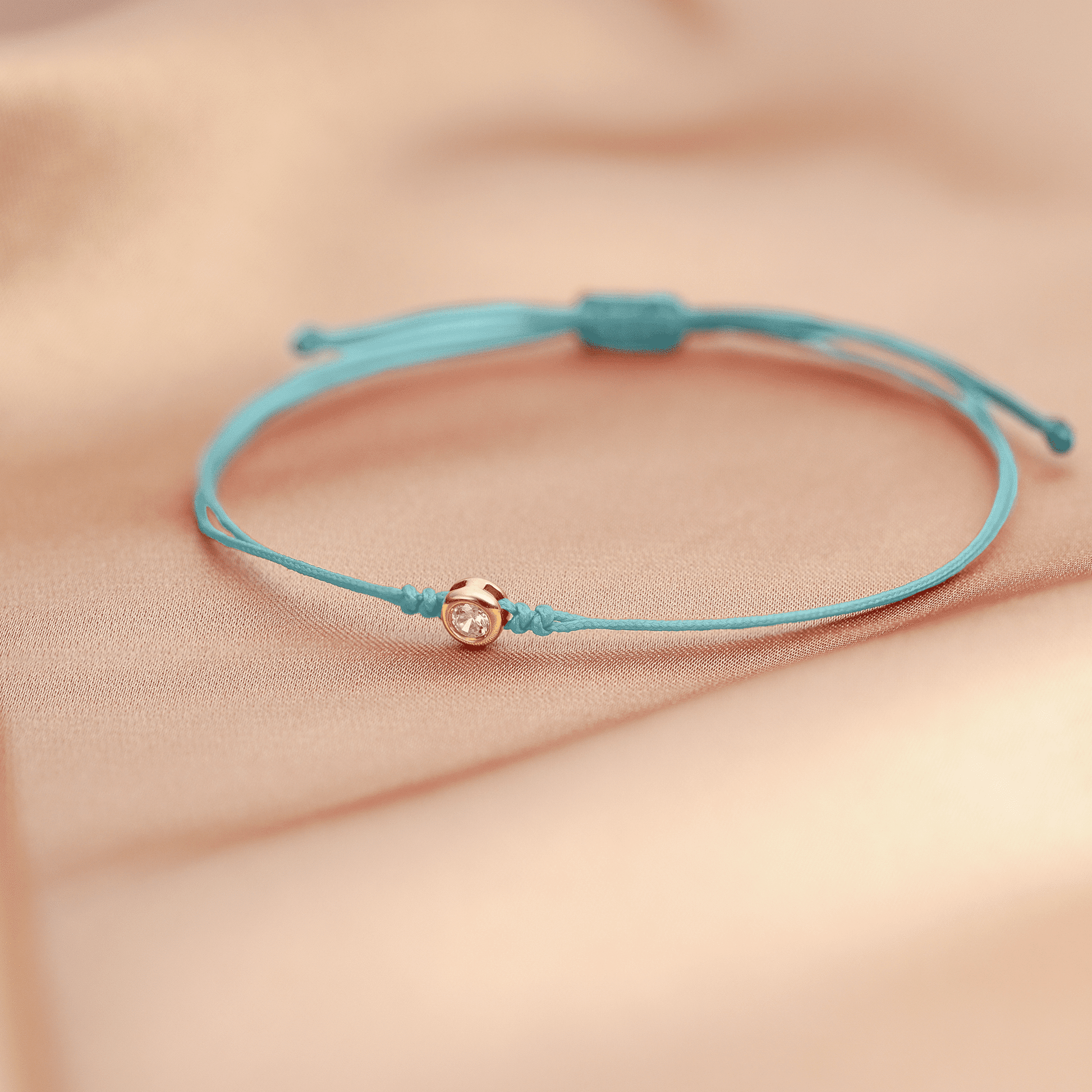 Summer Edition : The Classic String of Love - 14K White Gold Bracelets magal-dev 