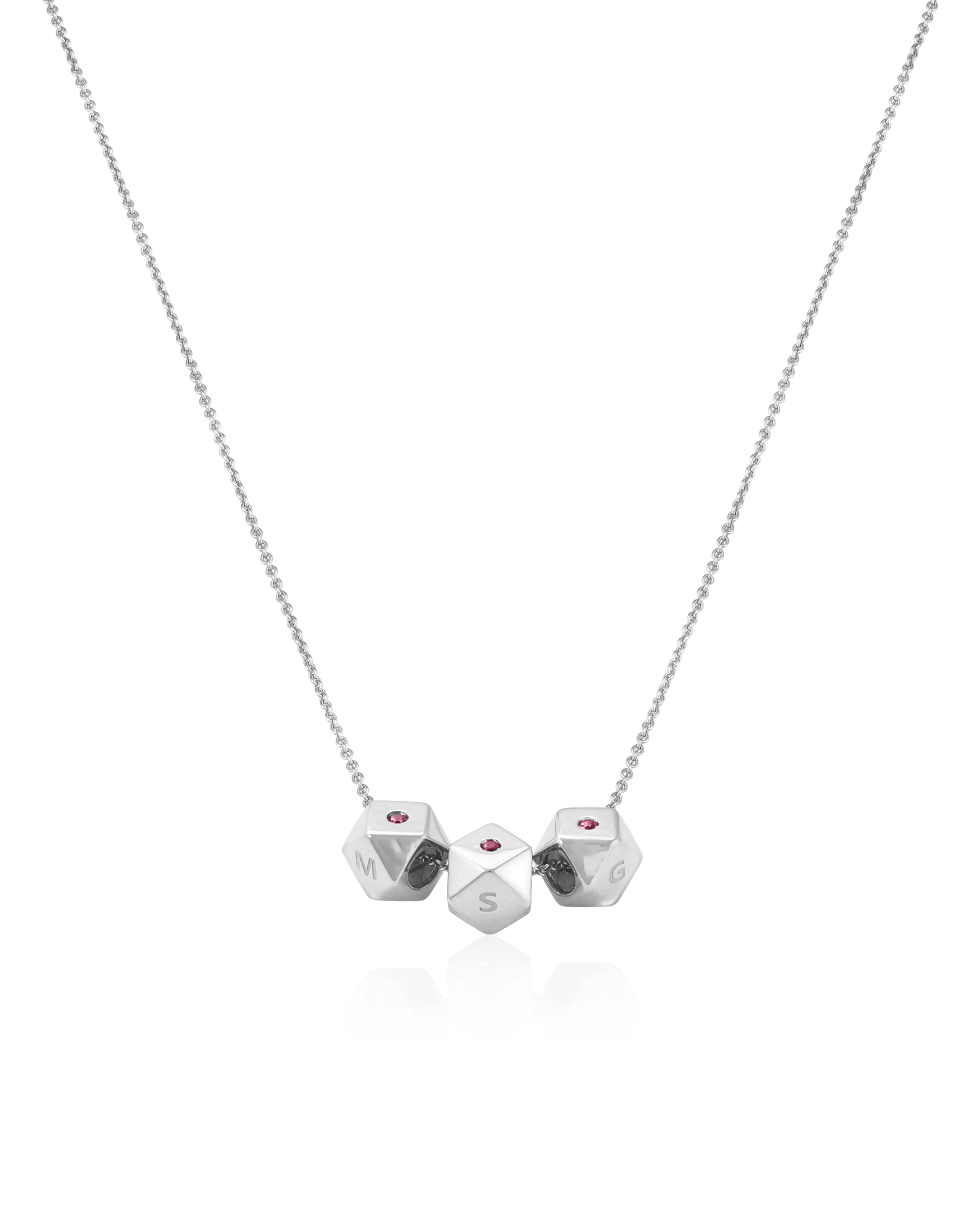 Hedra Necklace - 925 Sterling Silver Necklaces magal-dev 