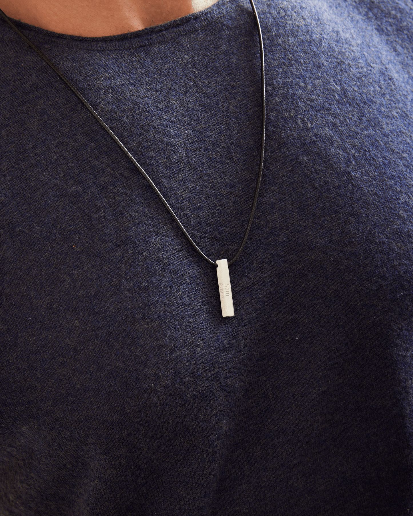 Apex Bar Necklace - 925 Sterling Silver Necklaces magal-dev 