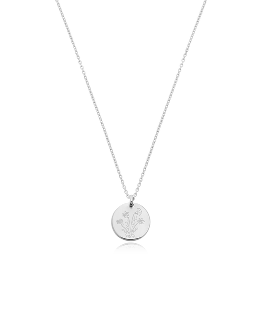 Bouquet Necklace - 925 Sterling Silver Necklaces magal-dev 1 Flower 16” 