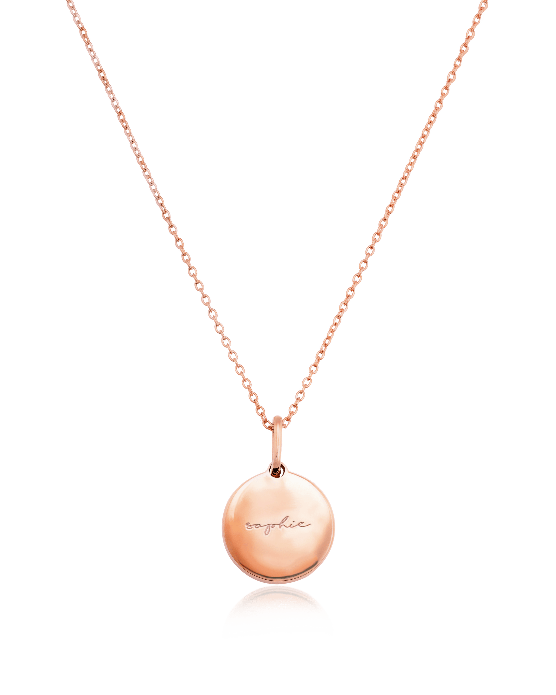 Coin Piece Necklace - 18K Gold Vermeil Necklaces magal-dev 