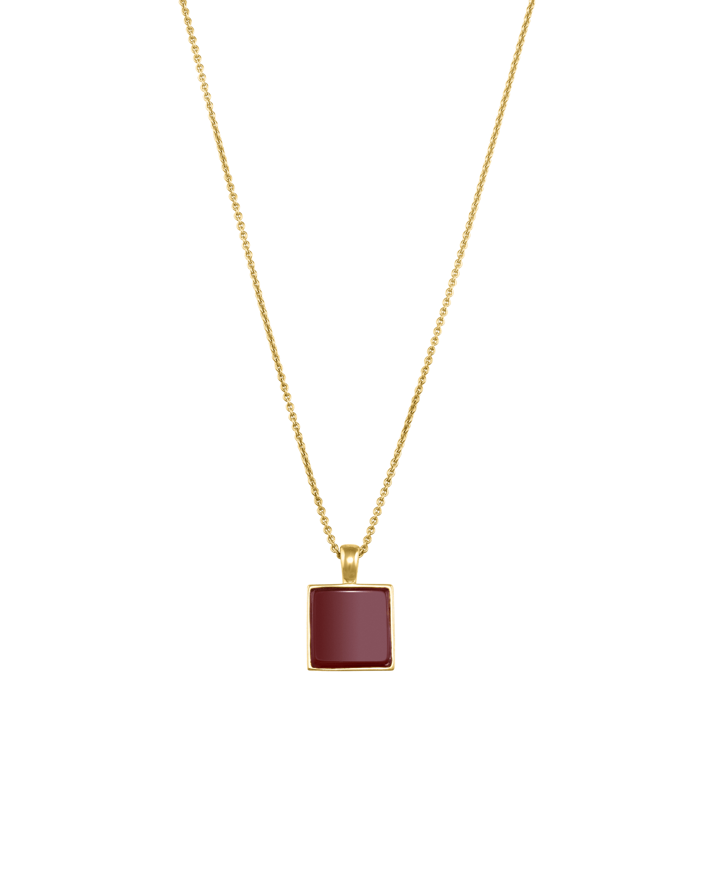 El Dorado Necklace - 18K Gold Vermeil Necklaces magal-dev Karneol 22" 