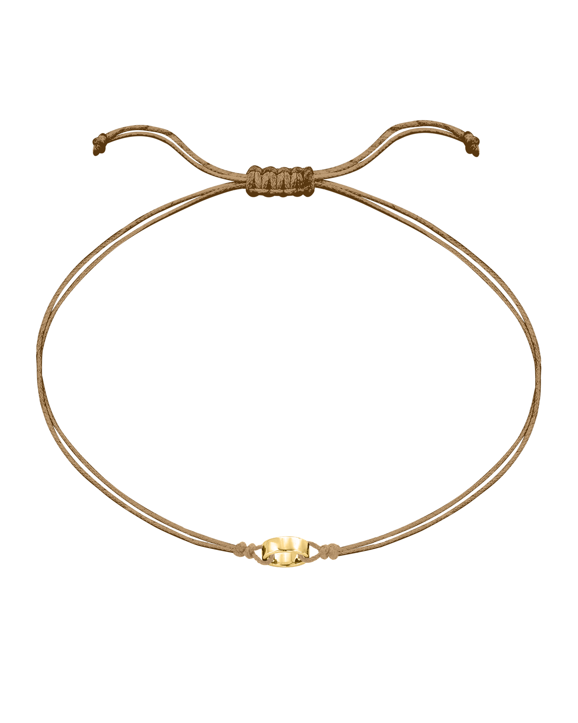 Engravable Links of Love - 18K Gold Vermeil Bracelets magal-dev 1 Camel 