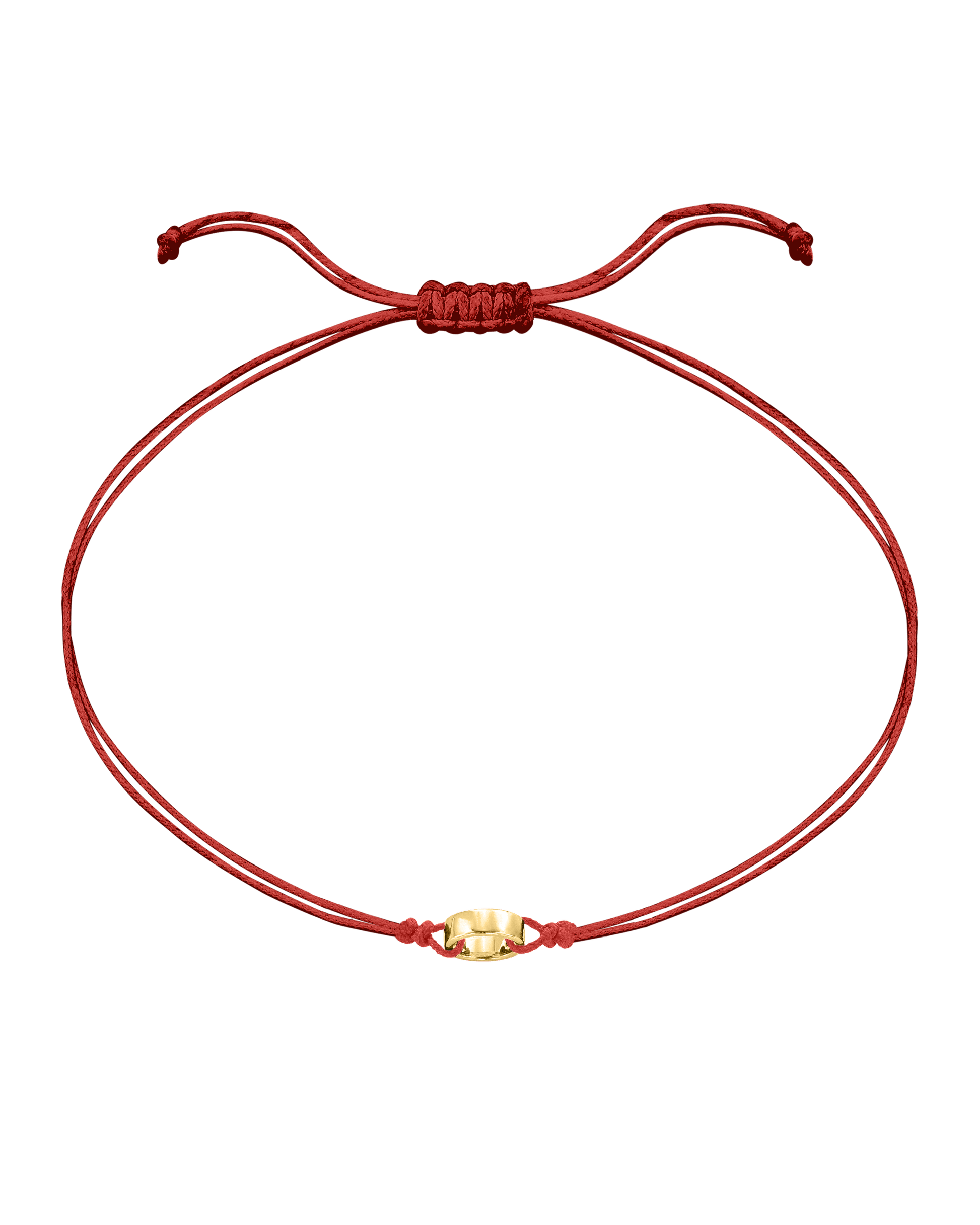 Engravable Links of Love - 18K Gold Vermeil Bracelets magal-dev 1 Red 