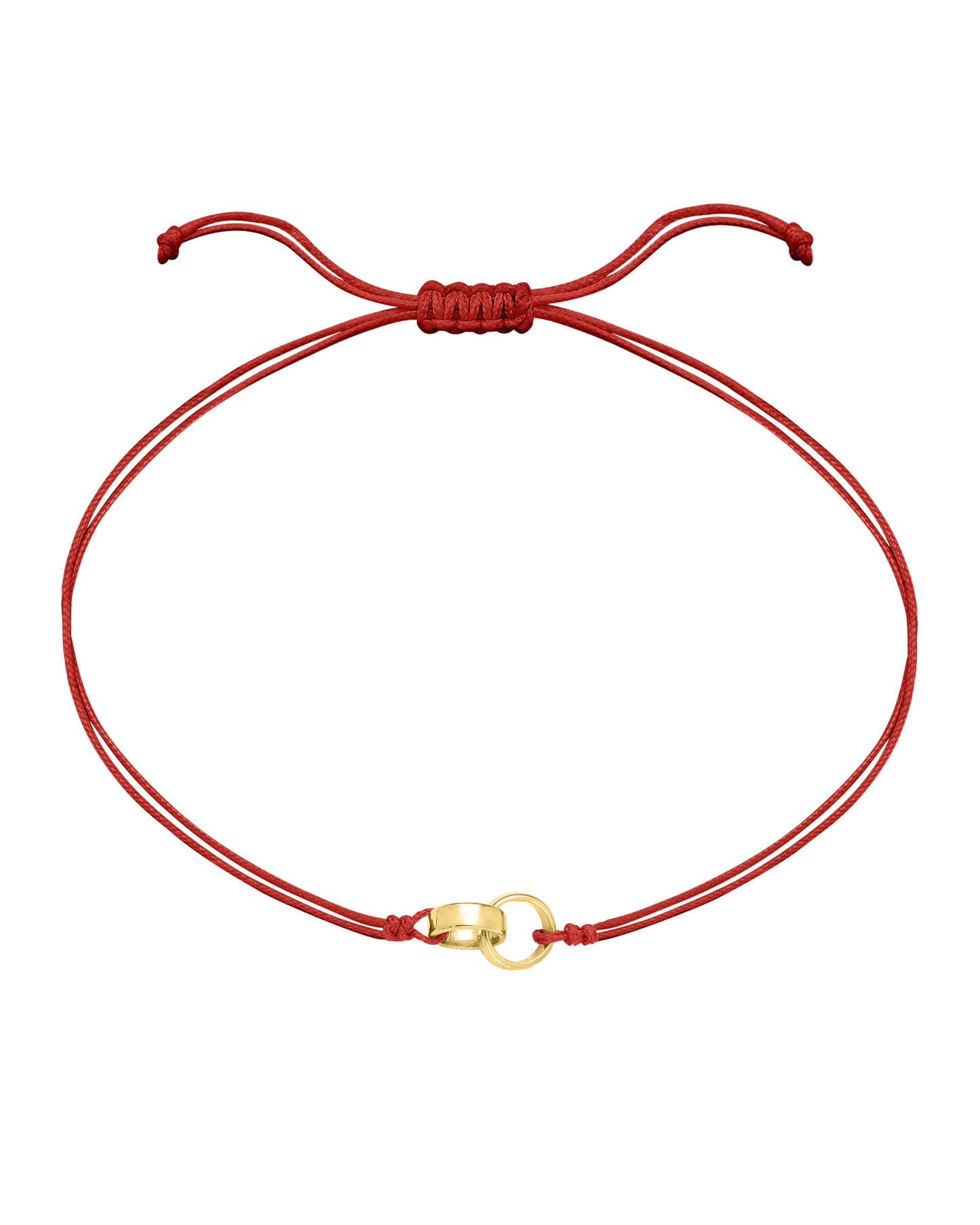 Engravable Links of Love - 18K Gold Vermeil Bracelets magal-dev 2 Red 
