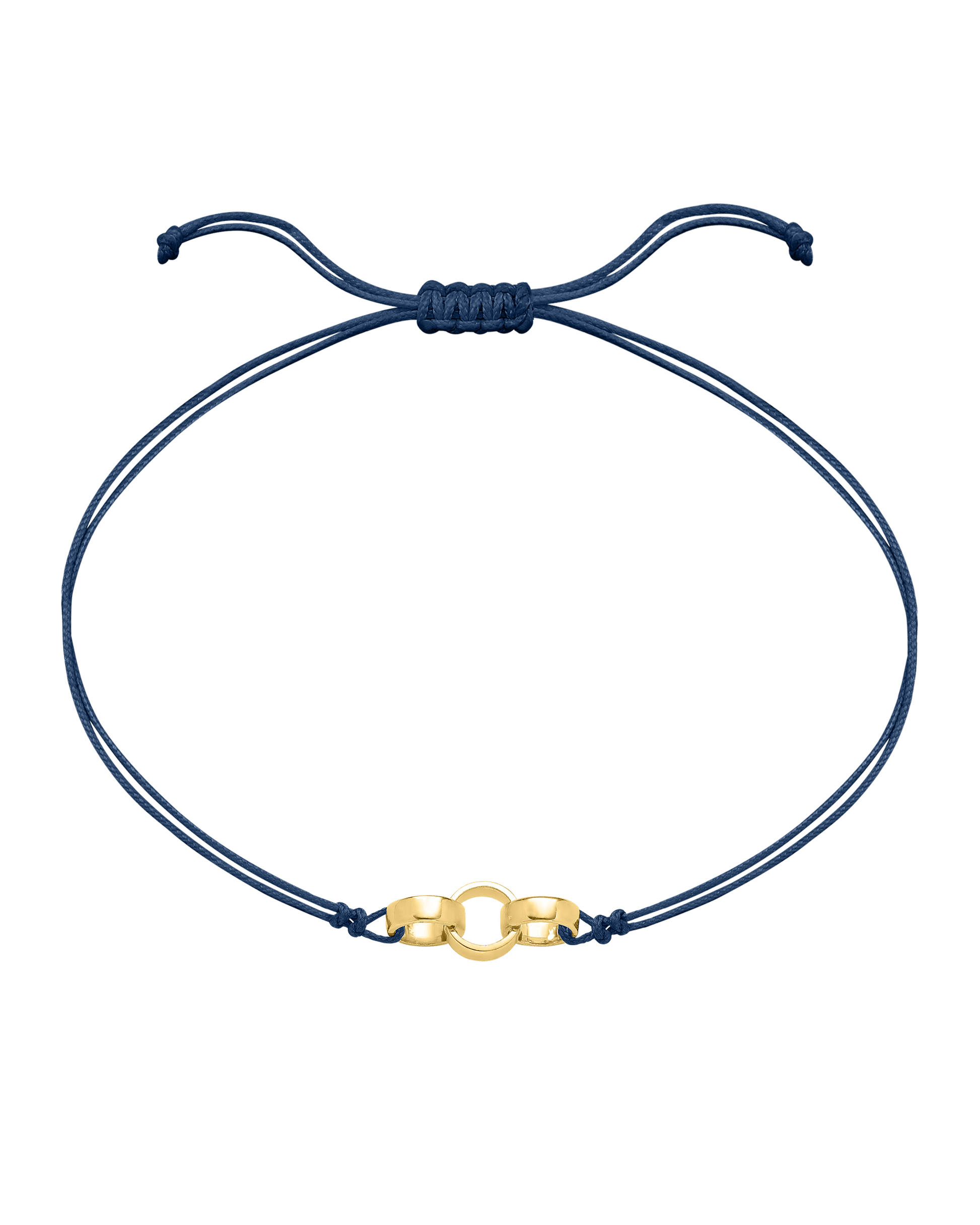 Engravable Links of Love - 18K Gold Vermeil Bracelets magal-dev 3 Indigo 
