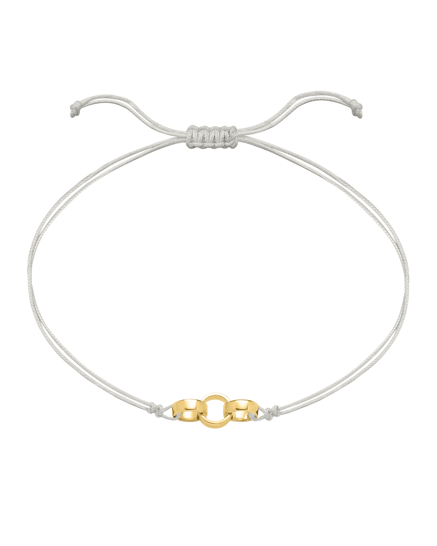 Engravable Links of Love - 18K Gold Vermeil Bracelets magal-dev 3 Pearl 