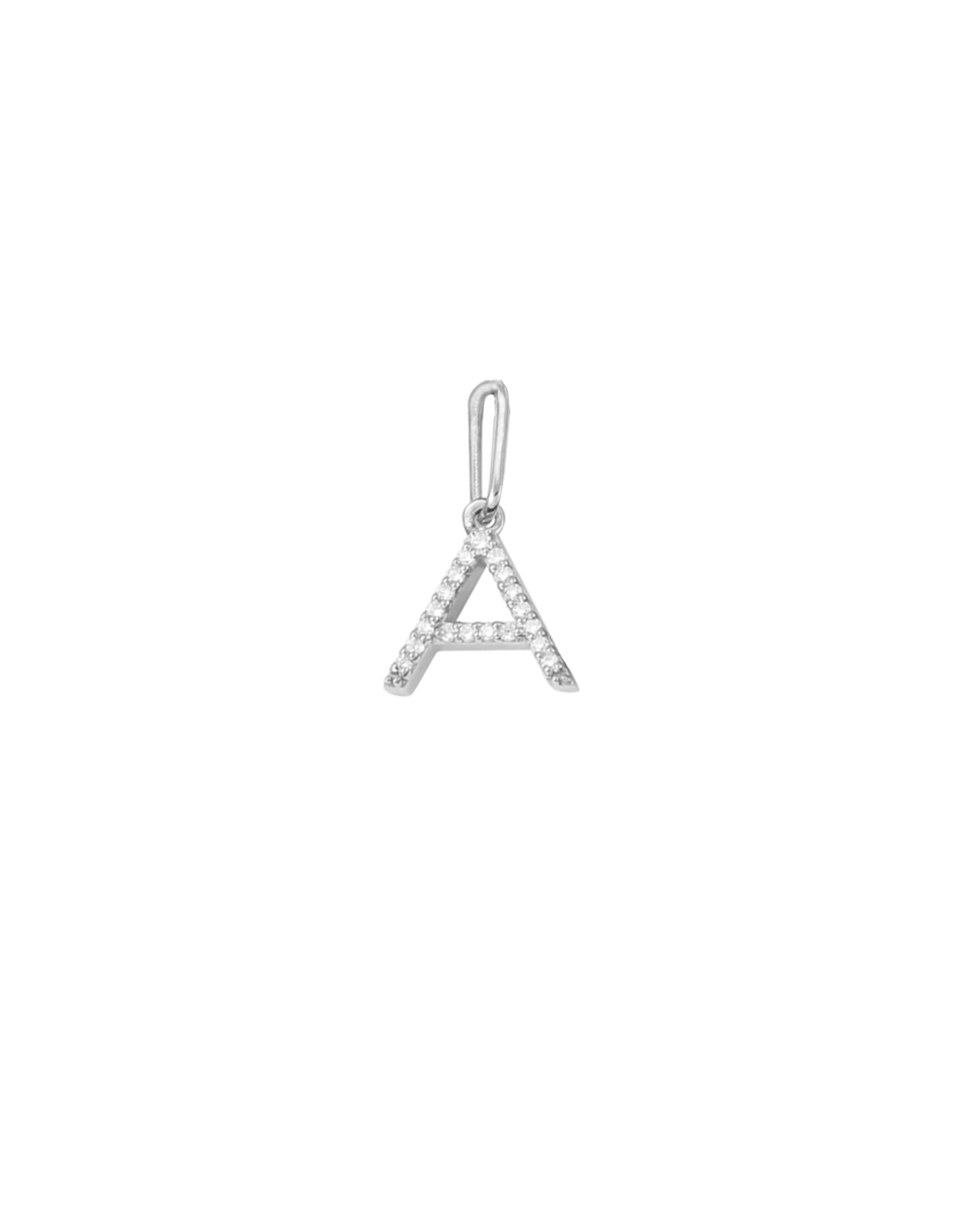 Frosted Charm - 14K White Gold Charm magal-dev 