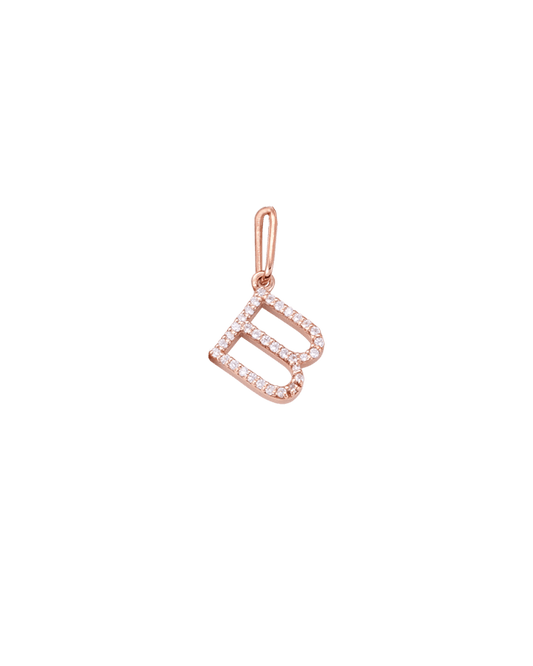 Frosted Charm - 14K Rose Gold Charm magal-dev 