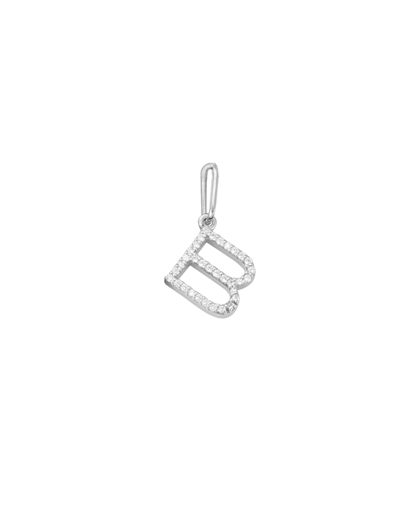 Frosted Charm - 14K White Gold Charm magal-dev 