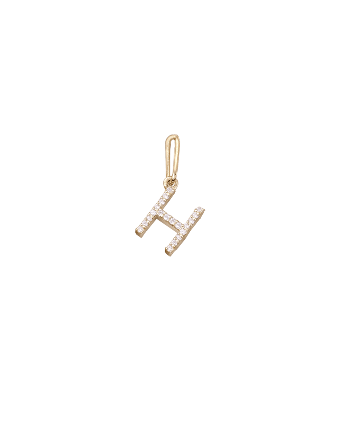 Frosted Charm - 14K Yellow Gold Charm magal-dev 