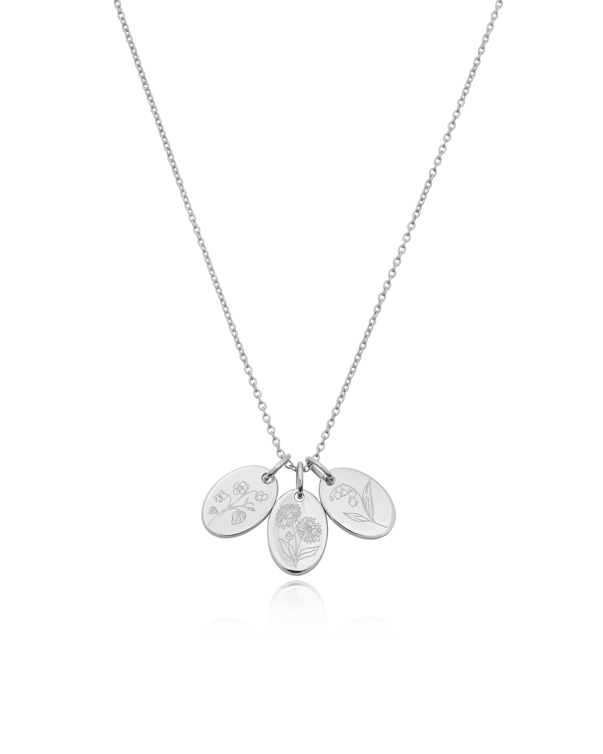 Flower Necklace - 18K Gold Vermeil Necklaces magal-dev 