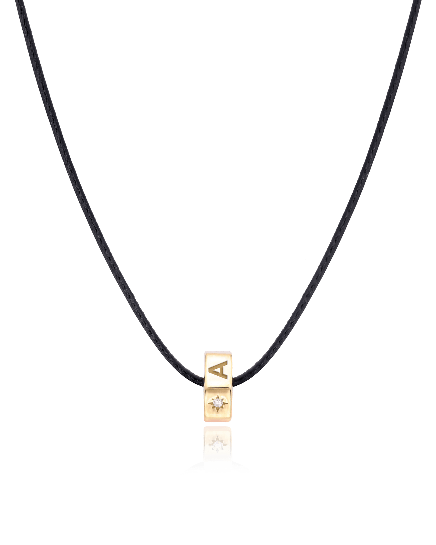 Hexagon Charm Necklace - 18K Gold Vermeil Necklaces magal-dev 