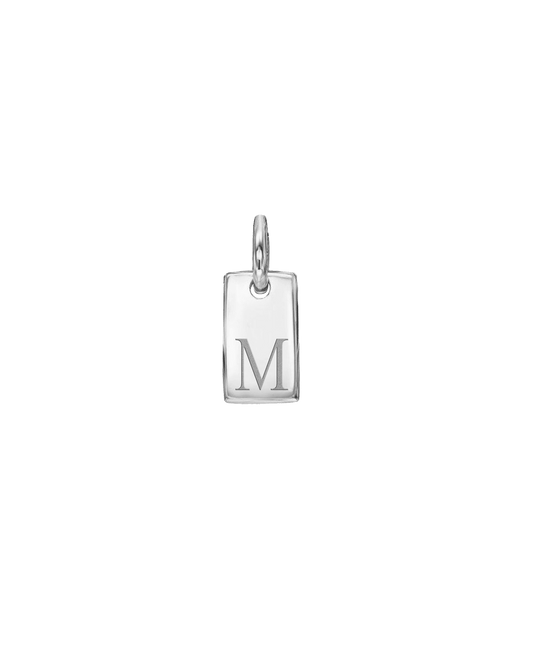 Mini Dog Tag Charm - 925 Sterling Silver Charm magal-dev 