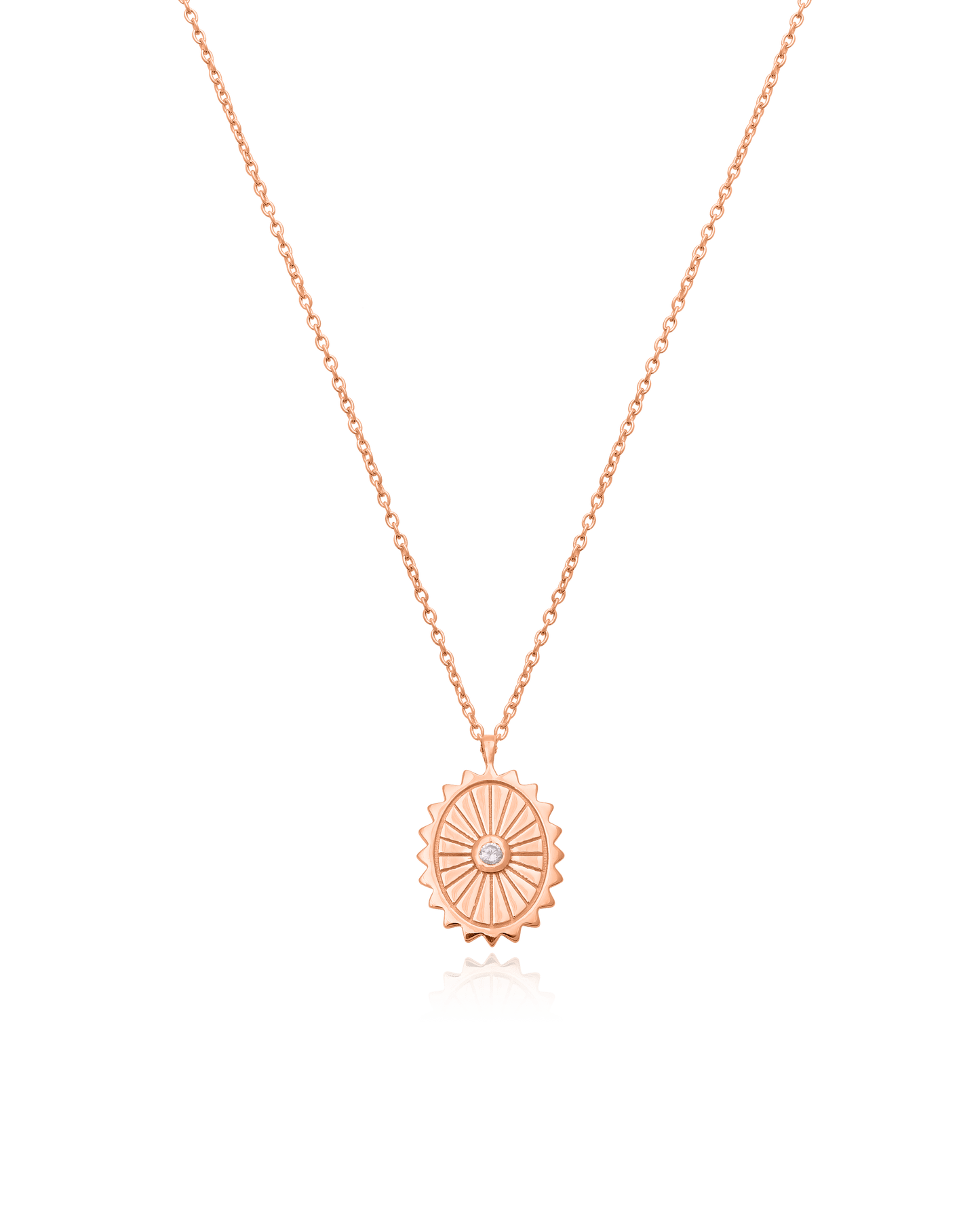Maya Necklace - 18K Rose Vermeil Necklaces magal-dev 16” 