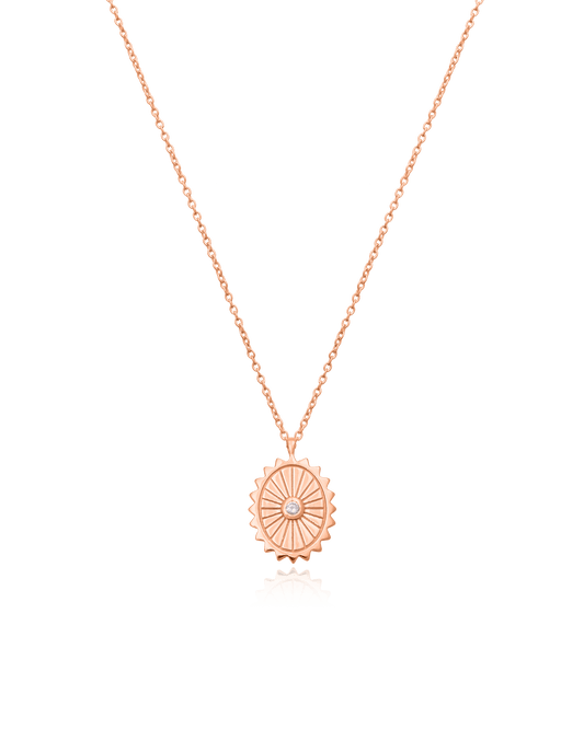 Maya Necklace - 18K Rose Vermeil Necklaces magal-dev 16” 