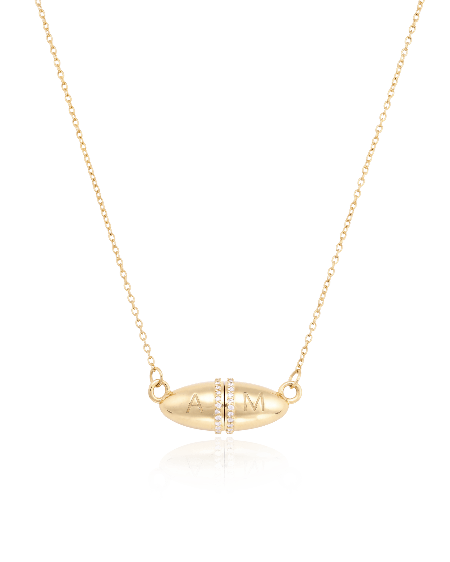 Fabergé Chain Necklace - 18K Rose Vermeil Necklaces magal-dev 