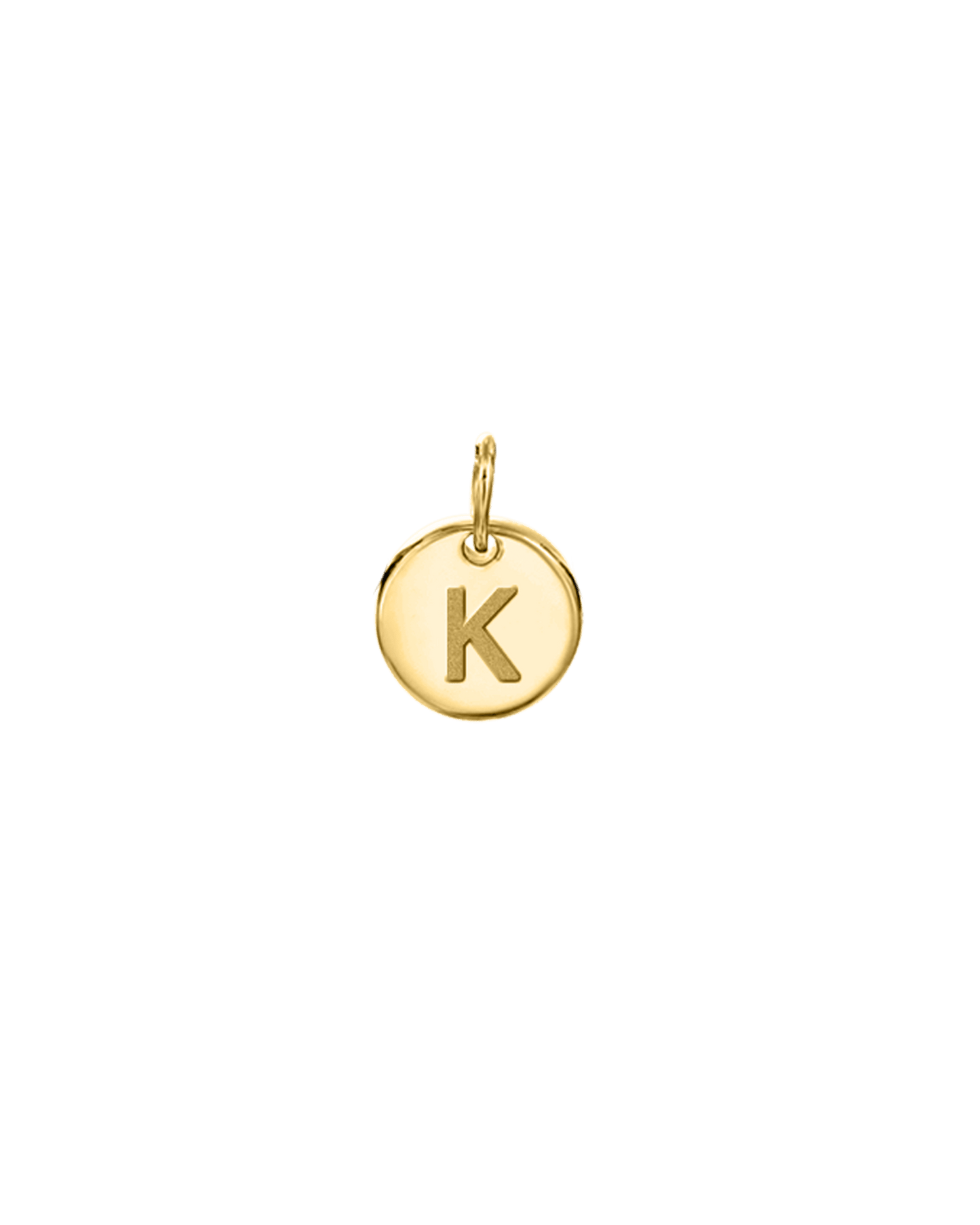 Tiny Initial Charm - 18K Gold Vermeil Charm magal-dev 