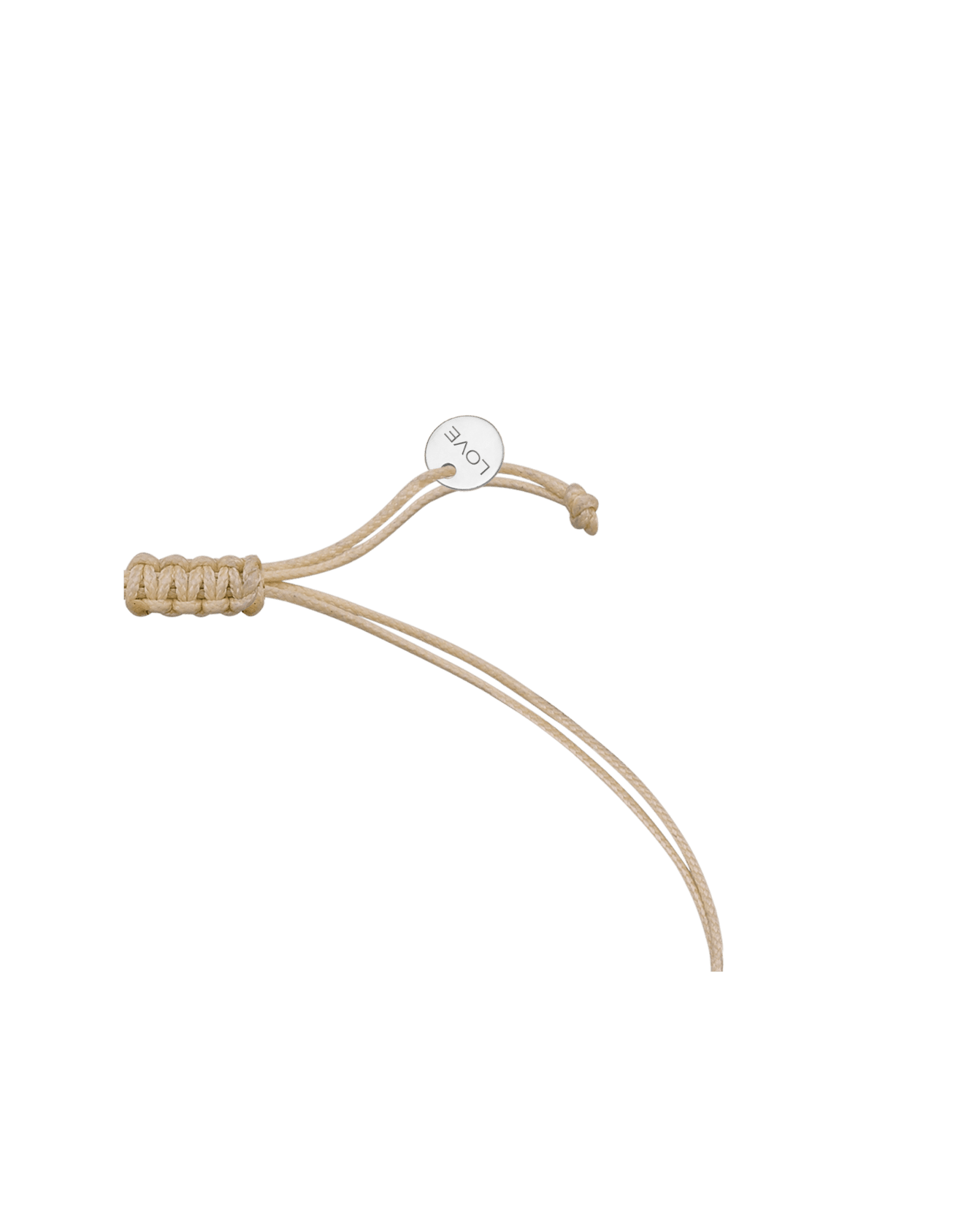 Amethyst Gemstone String of Love Bracelet for Tranquility - 14K White Gold Bracelets magal-dev 