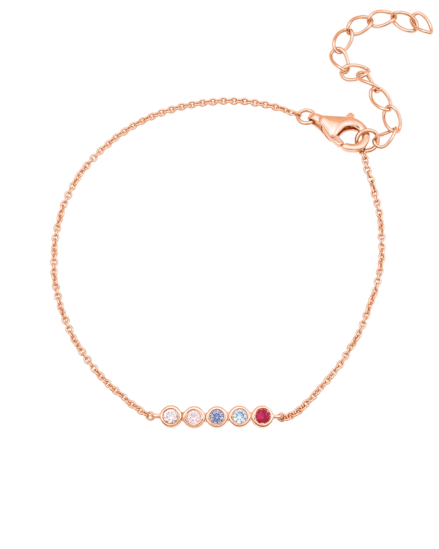 Bauble Birthstone Bracelet - 925 Sterling Silver Bracelets magal-dev 