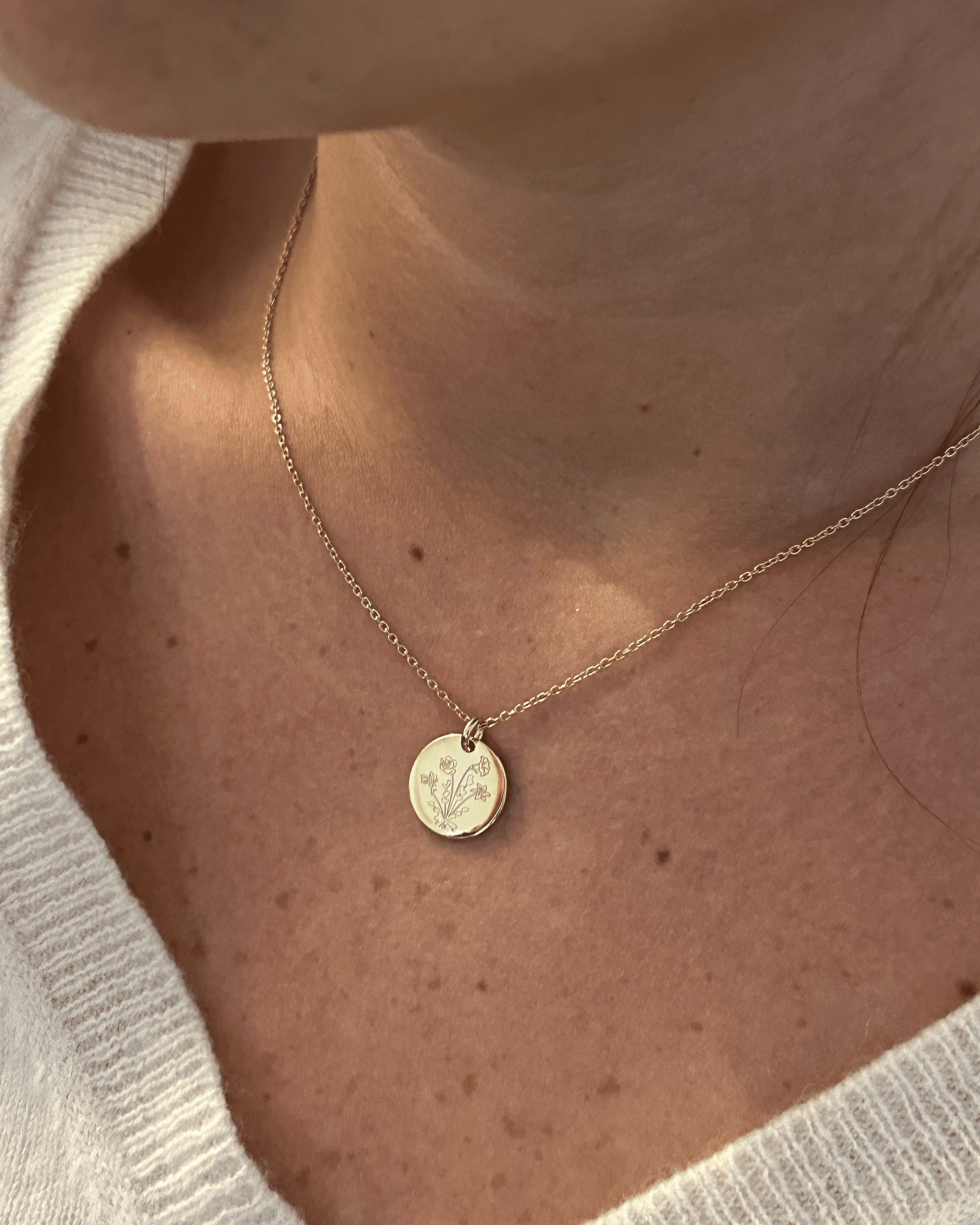 Bouquet Necklace - 18K Gold Vermeil Necklaces magal-dev 