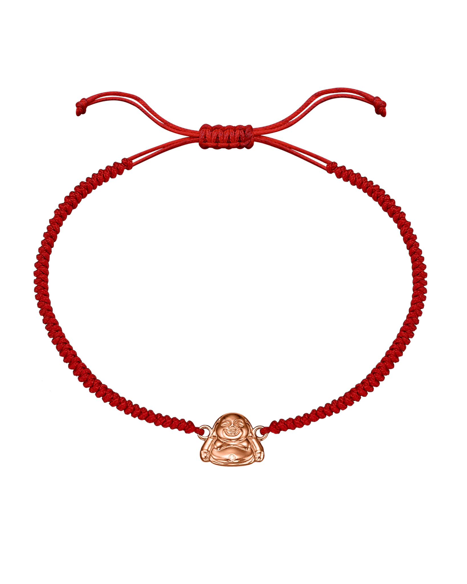 Buddha [RED] - 14K Rose Gold Bracelets magal-dev 