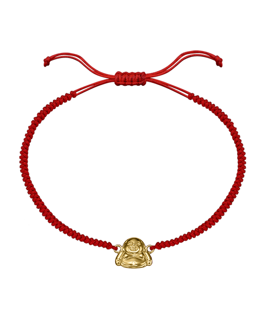 Buddha [RED] - 14K Yellow Gold Bracelets magal-dev 