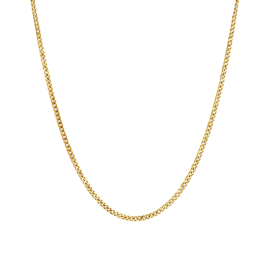 Double Curb Chain - 18K Gold Vermeil Chains magal-dev 