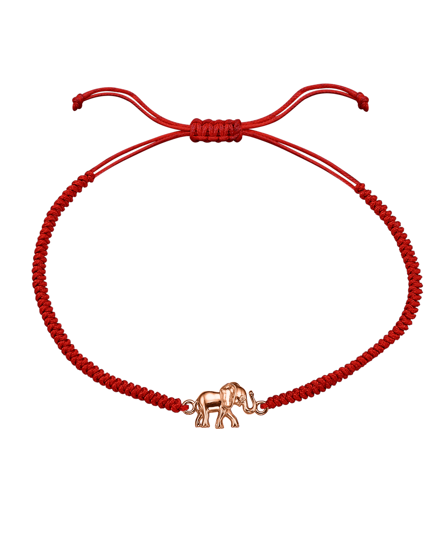 Elephant [RED] - 14K Rose Gold Bracelets magal-dev 