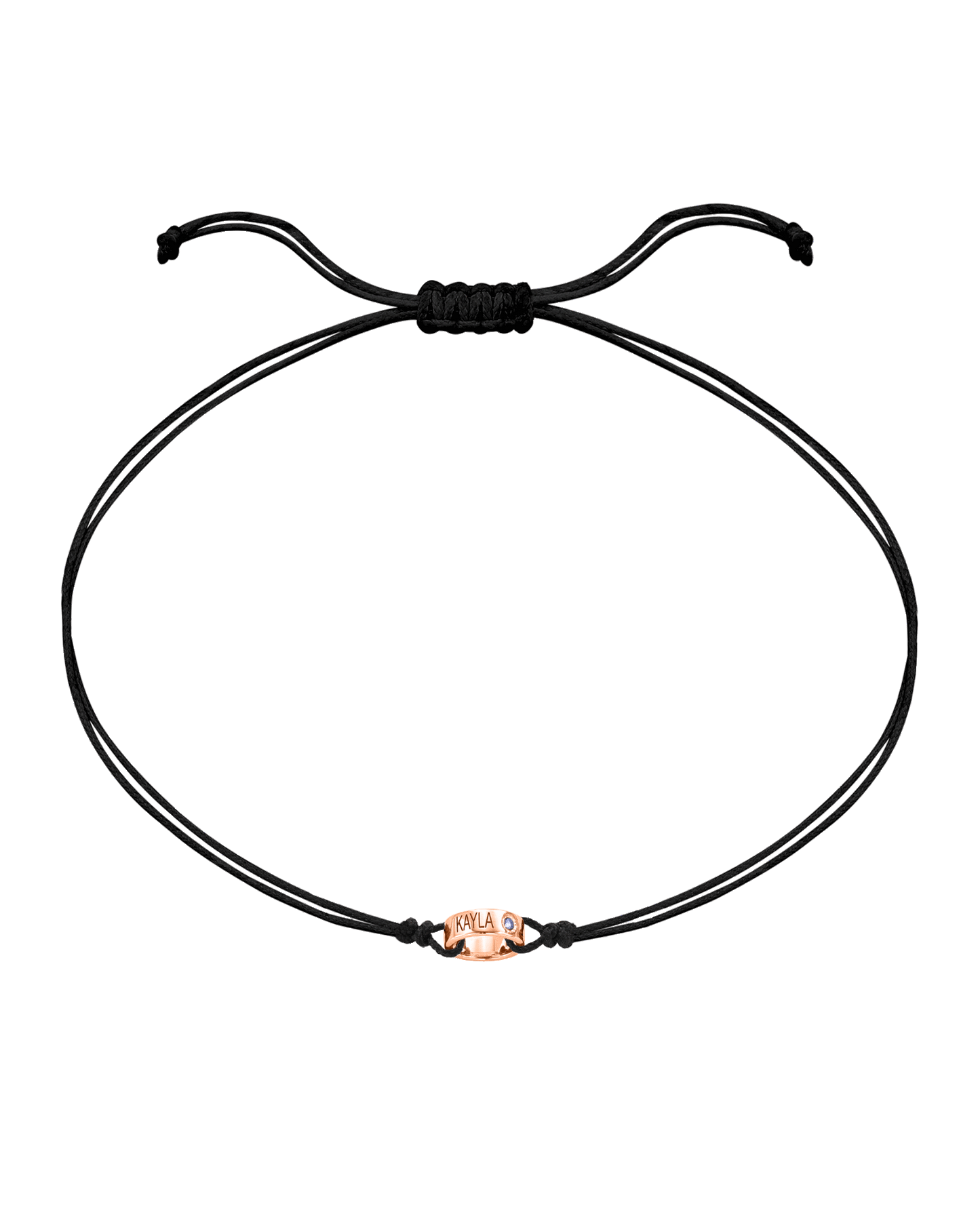 Engravable Links of Love - 14K Rose Gold Bracelets magal-dev 