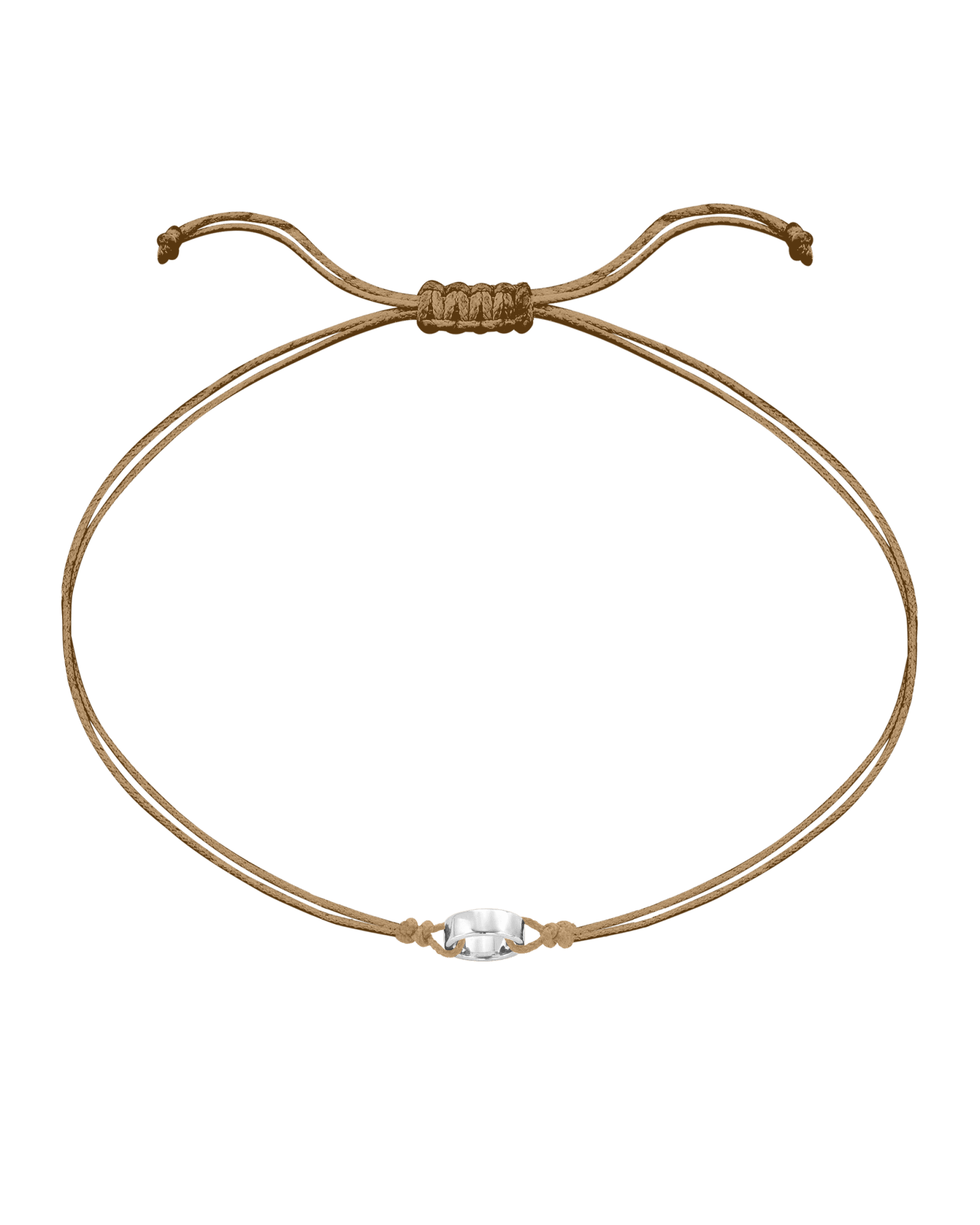 Engravable Links of Love - 14K White Gold Bracelets magal-dev 1 Camel 
