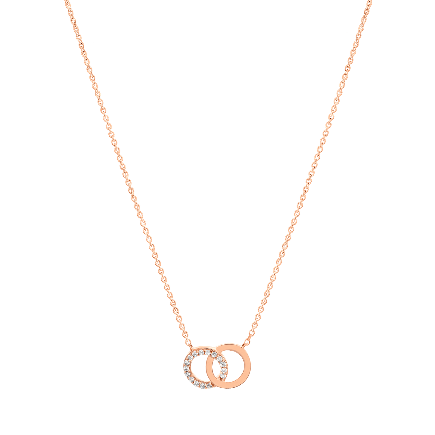 Eternity Necklace - 14K Rose Gold magal-dev 