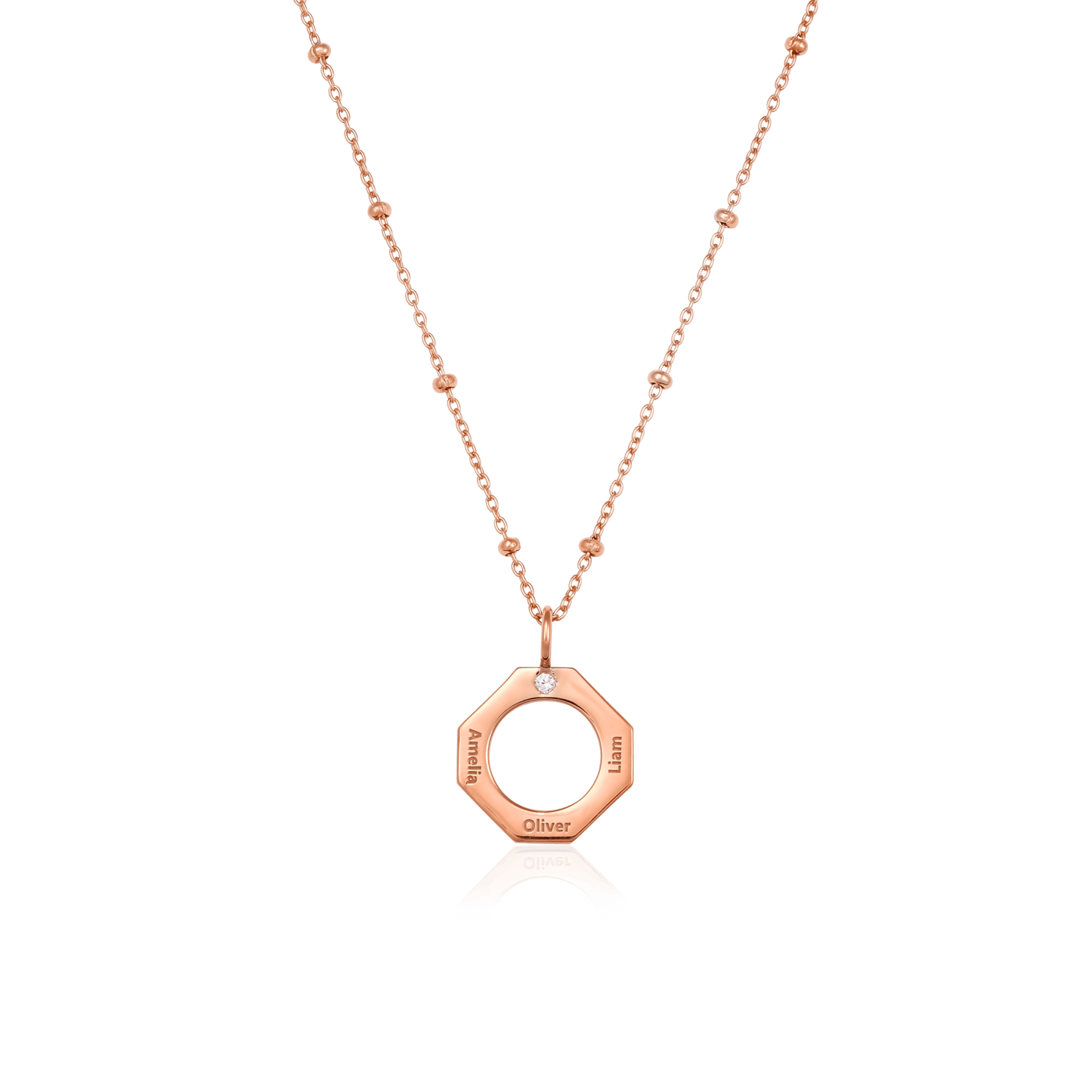 Geo Necklace - 18K Gold Vermeil Necklaces Gold Vermeil 