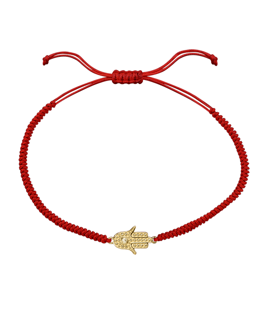 Hamsa [RED] - 18K Gold Vermeil Bracelets magal-dev 